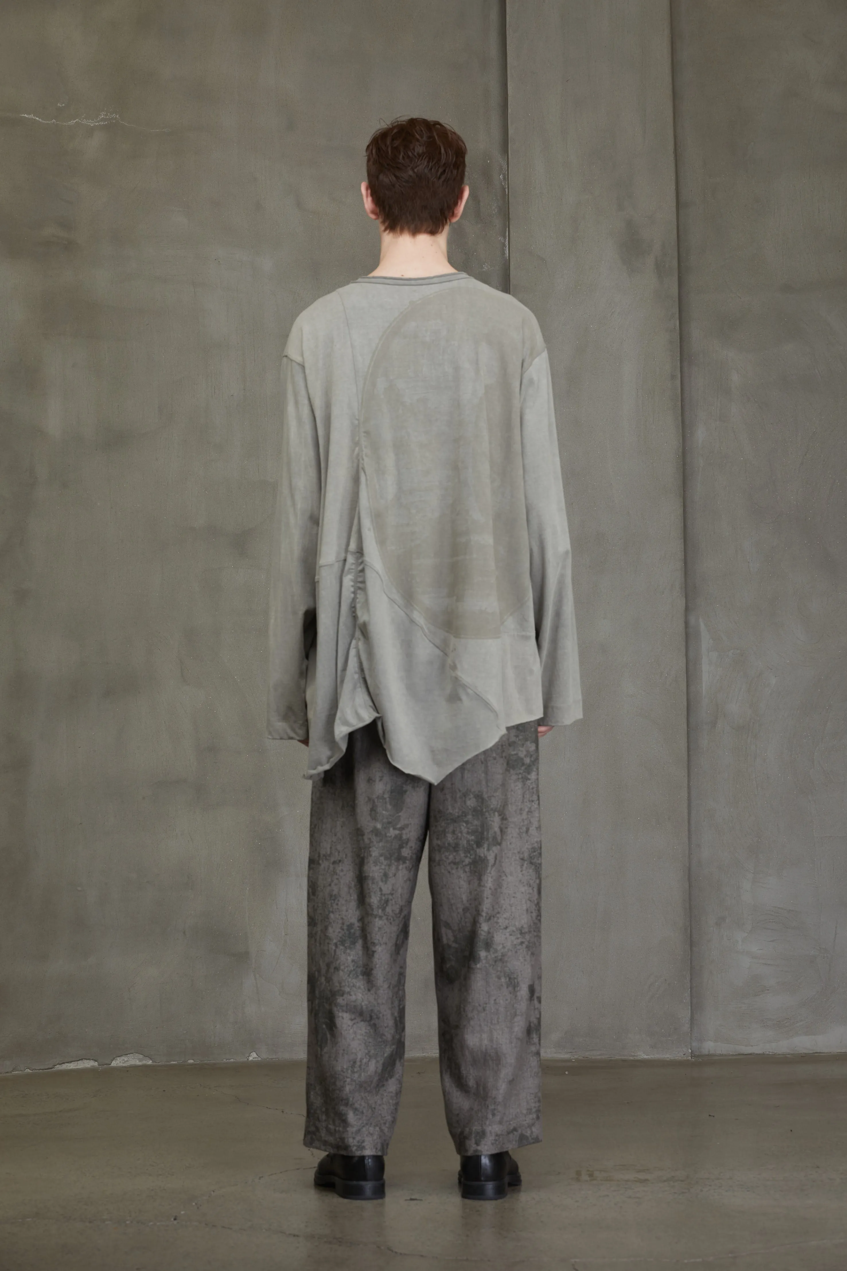 BACK PRINT LONG SLEEVE T-SHIRT sold by ziggy chen product image thumbnail 4