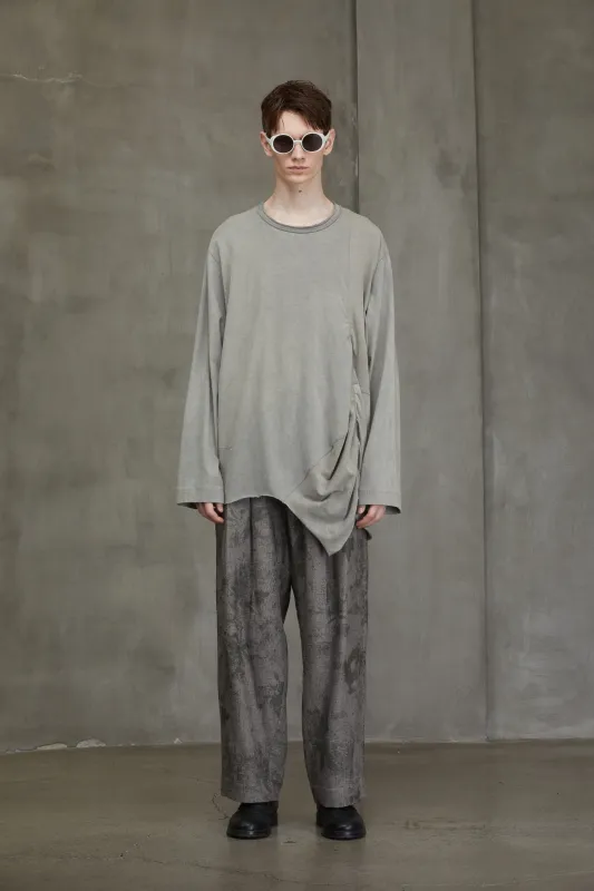 BACK PRINT LONG SLEEVE T-SHIRT sold by ziggy chen