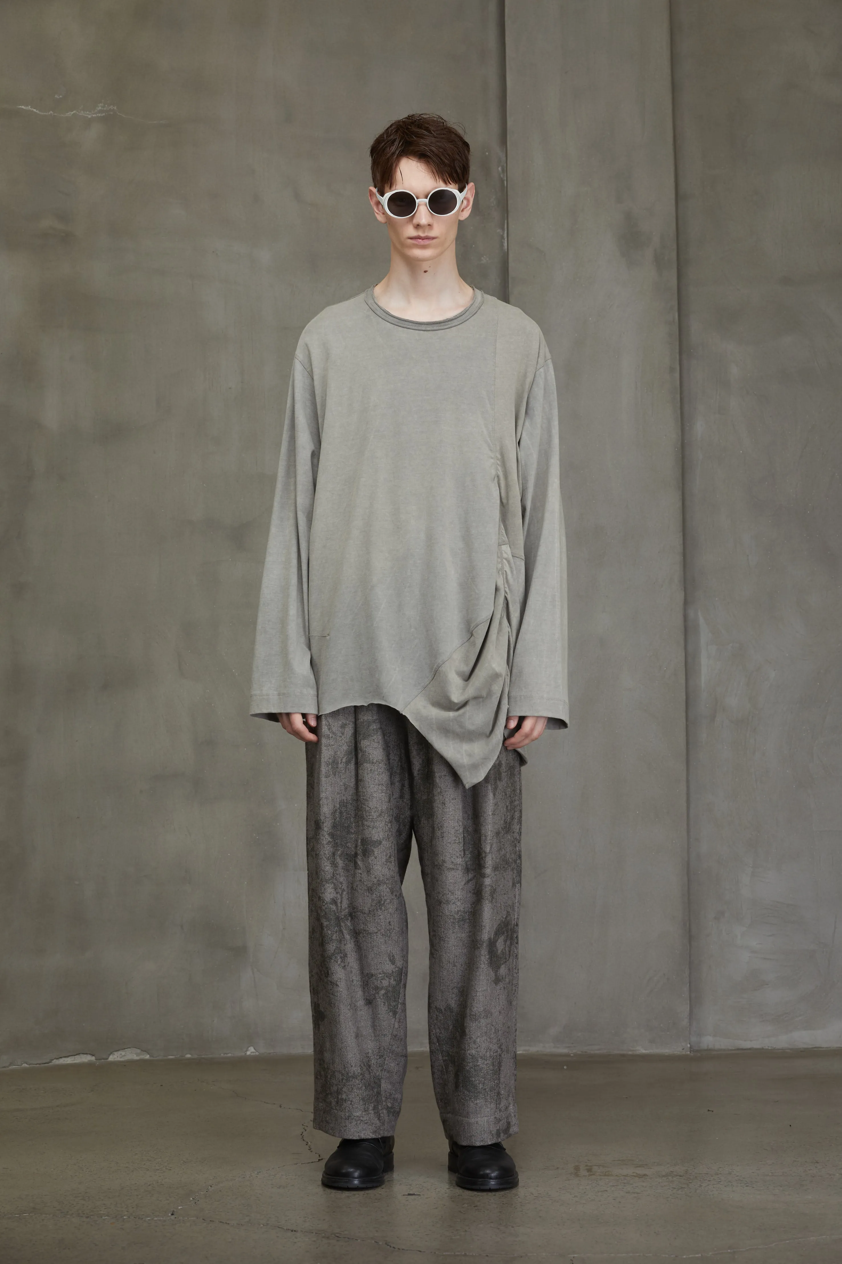 BACK PRINT LONG SLEEVE T-SHIRT sold by ziggy chen