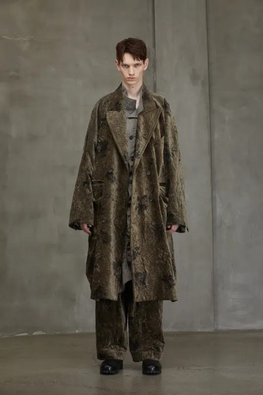 OVERSIZED DOUBLE-BREAST COAT sold by ziggy chen