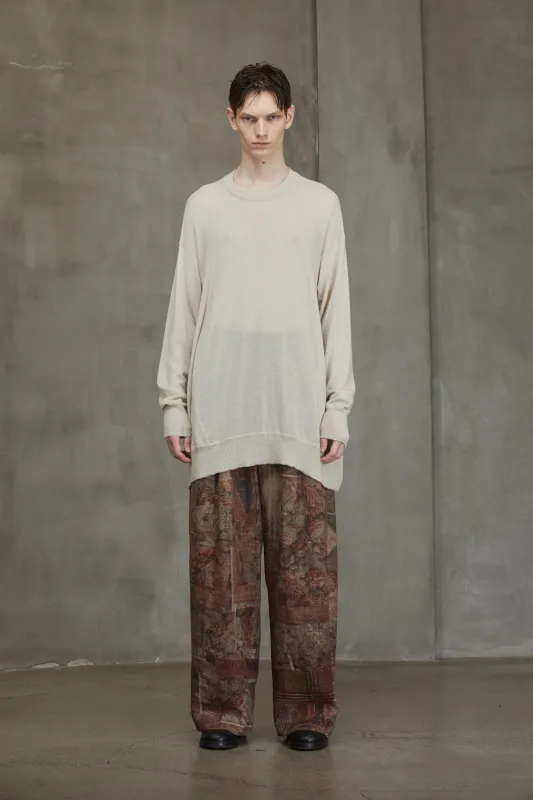 OVERSIZED SWEATER made by ziggy chen