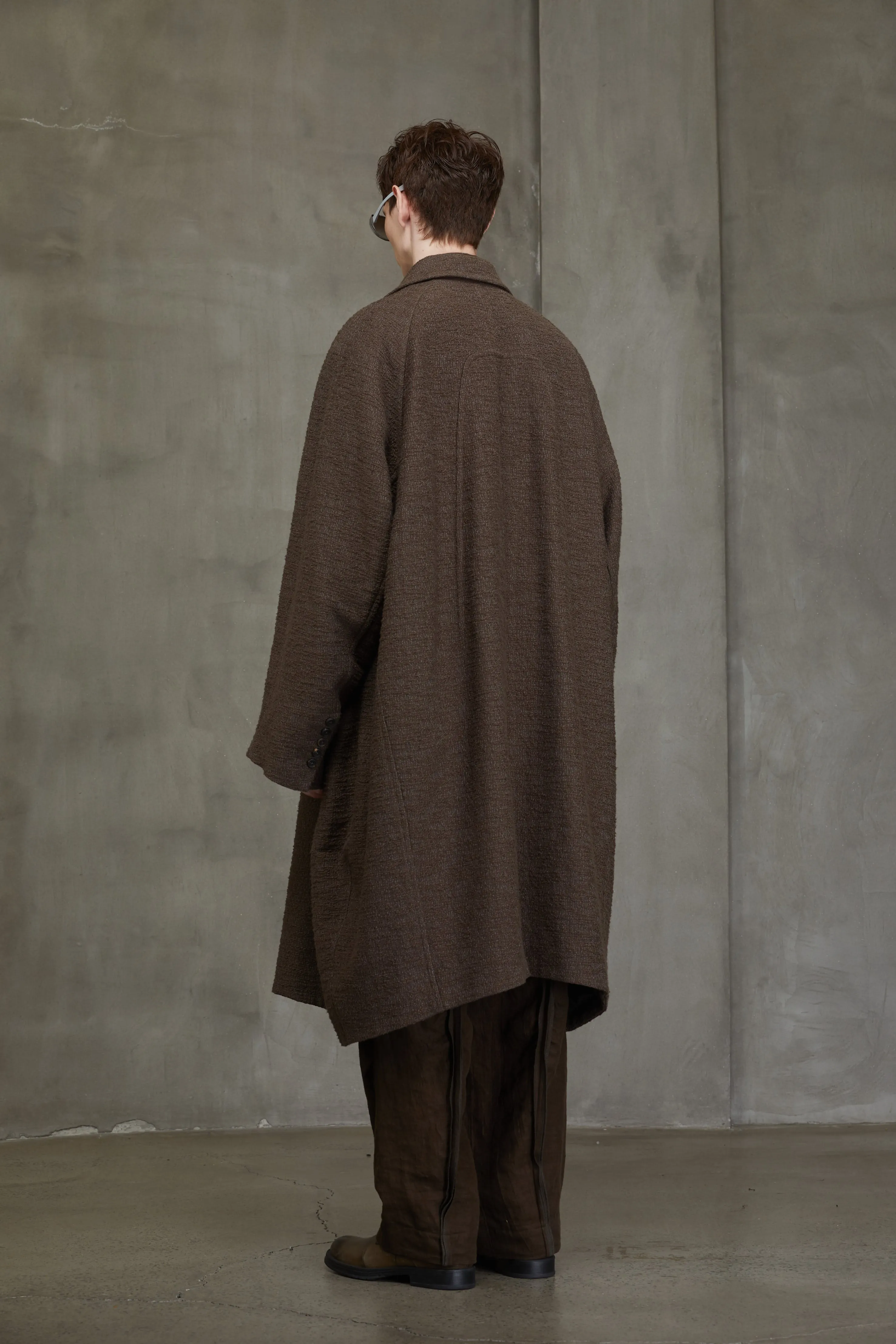 OVERSIZED DOUBLE-BREAST COAT sold by ziggy chen product image thumbnail 3