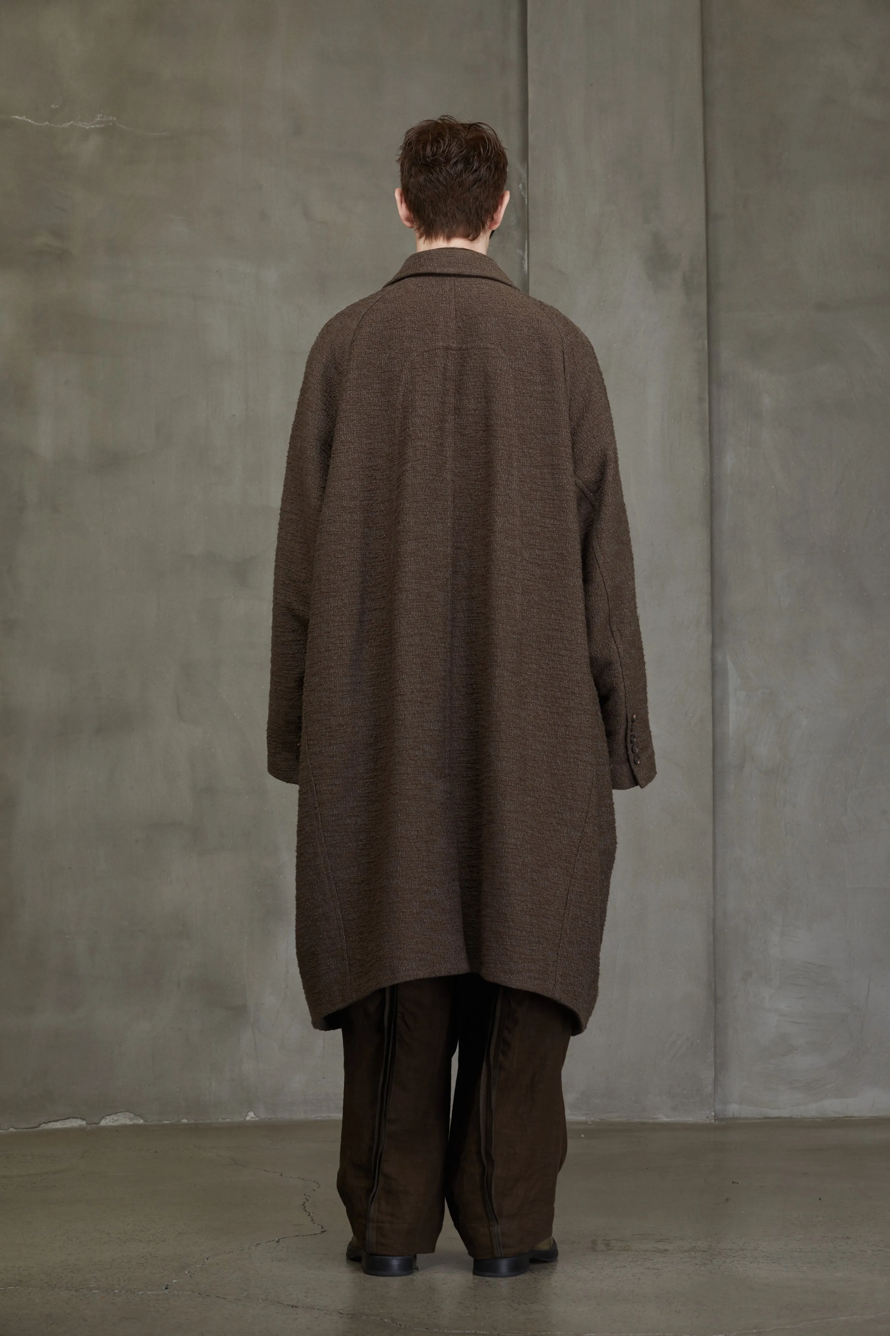 OVERSIZED DOUBLE-BREAST COAT sold by ziggy chen product image thumbnail 4