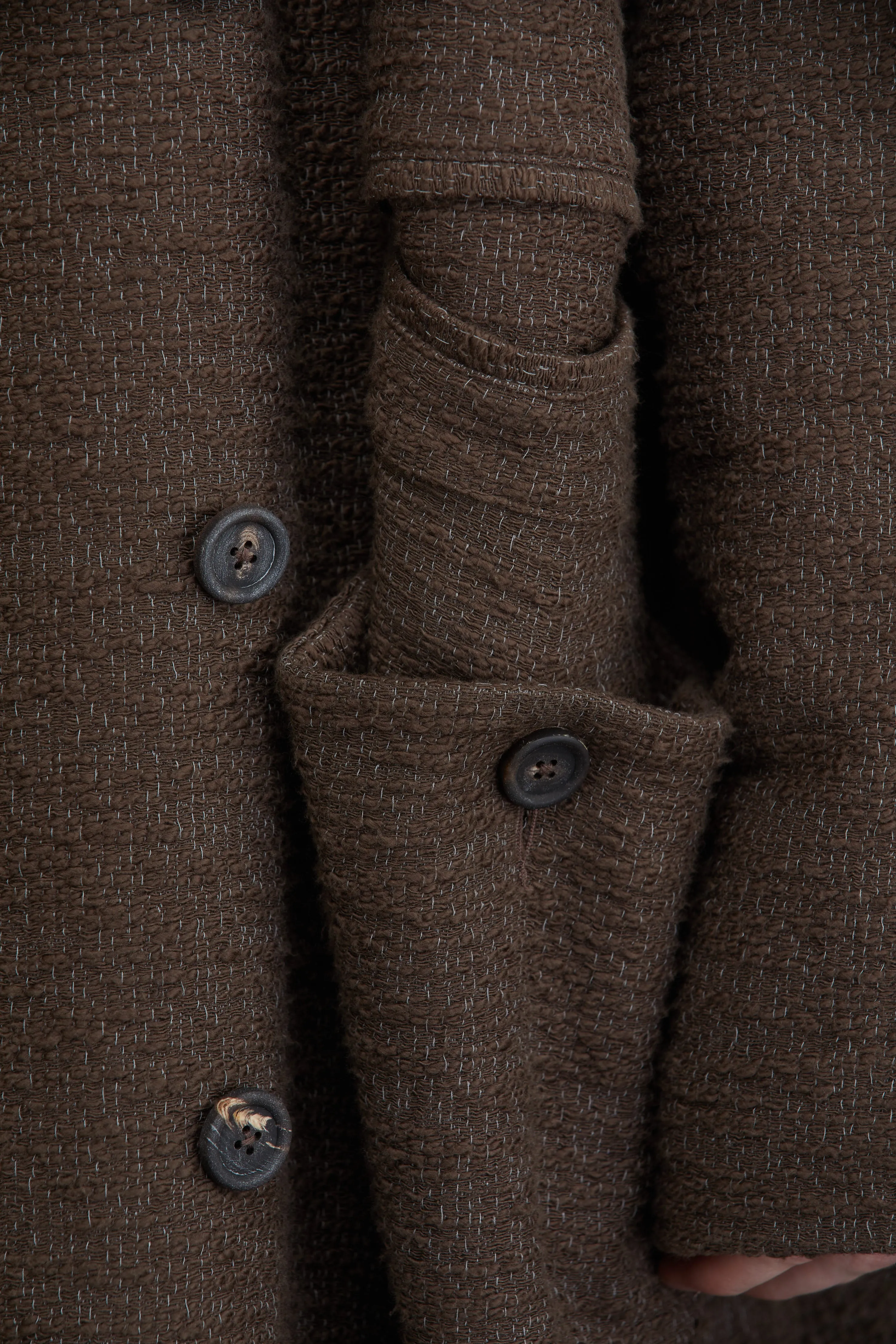 OVERSIZED DOUBLE-BREAST COAT sold by ziggy chen product image thumbnail 5