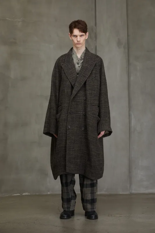 OVERSIZED DOUBLE-BREAST COAT sold by ziggy chen