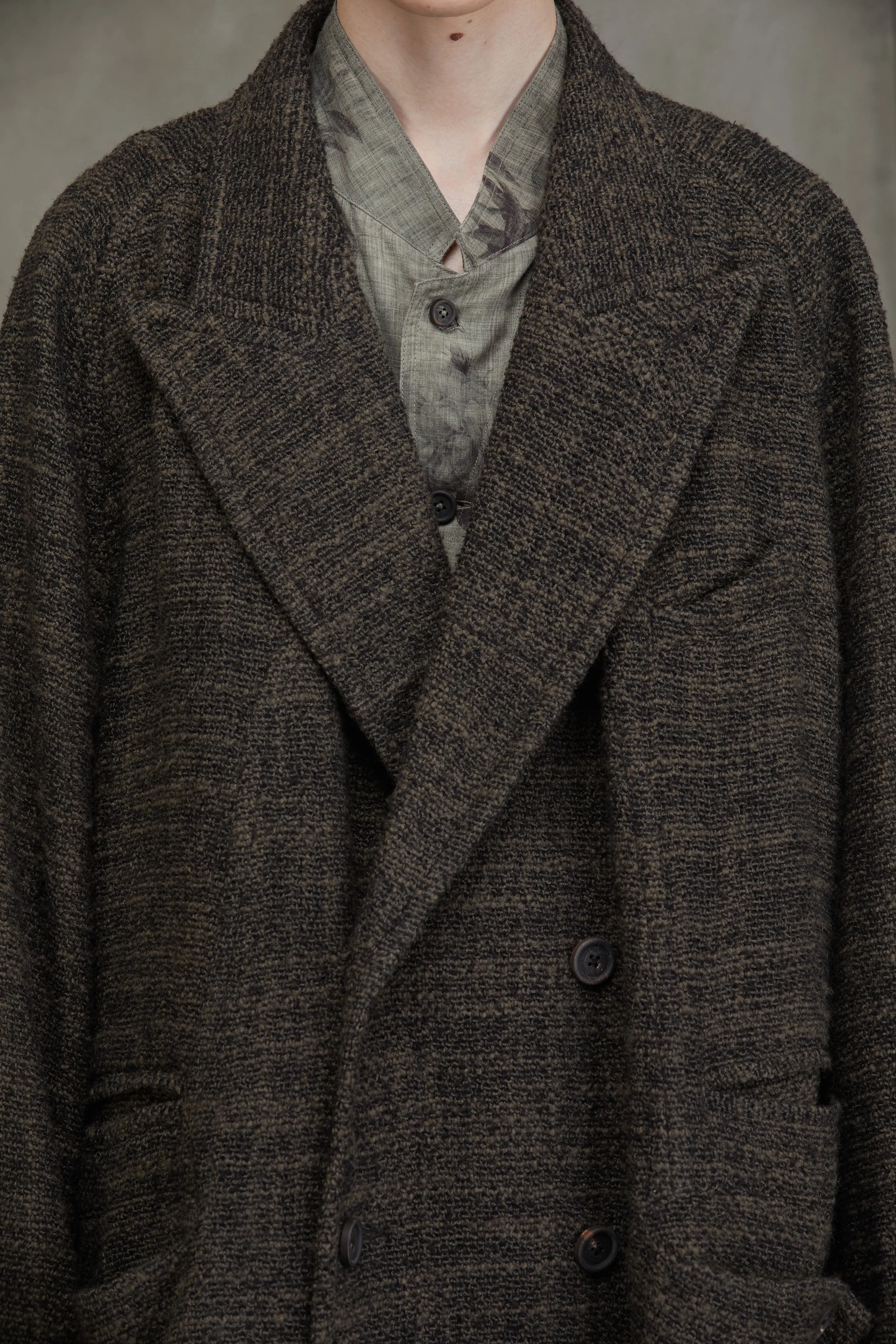 OVERSIZED DOUBLE-BREAST COAT sold by ziggy chen product image thumbnail 5