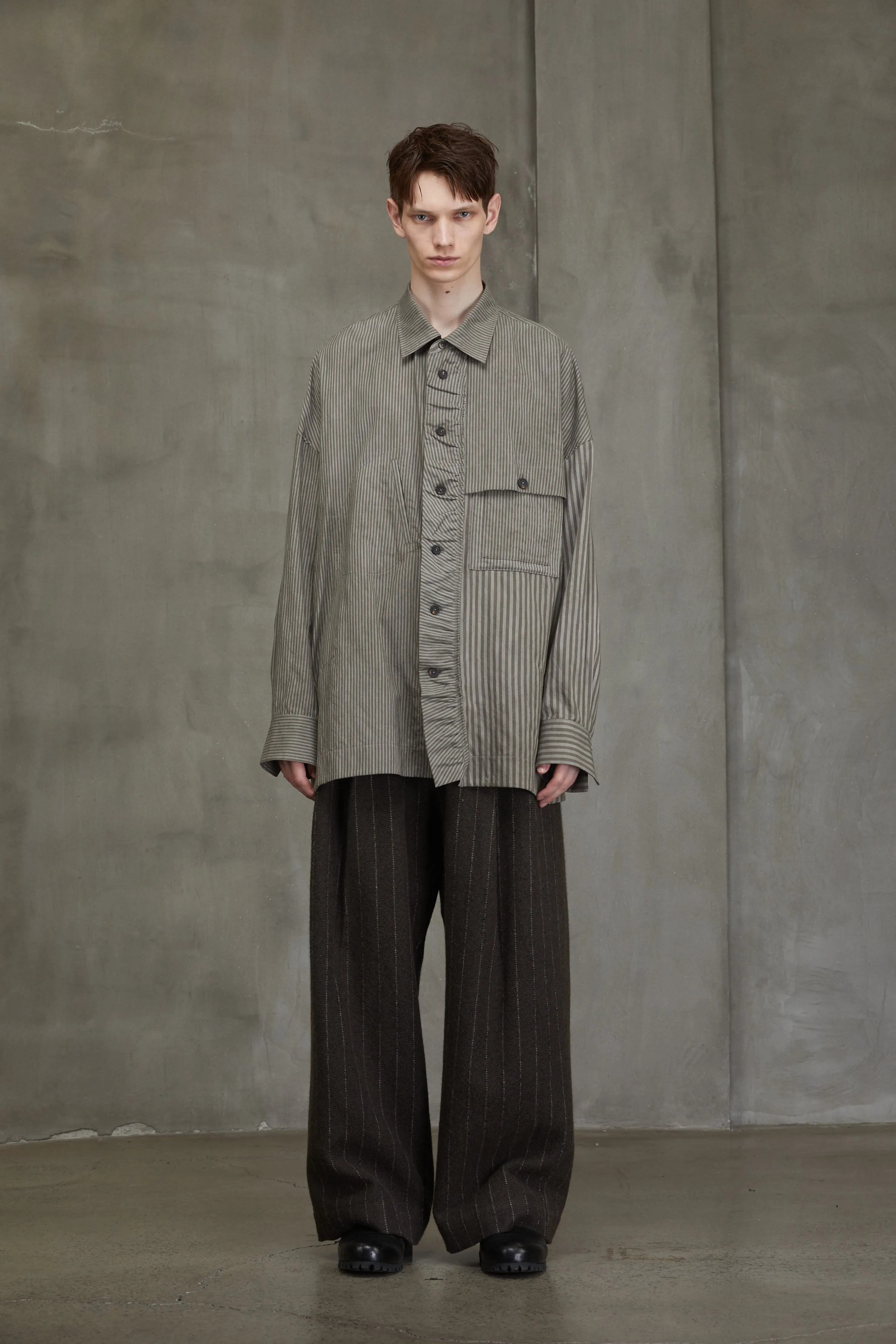 OVERSIZED STRIPED SHIRT sold by ziggy chen