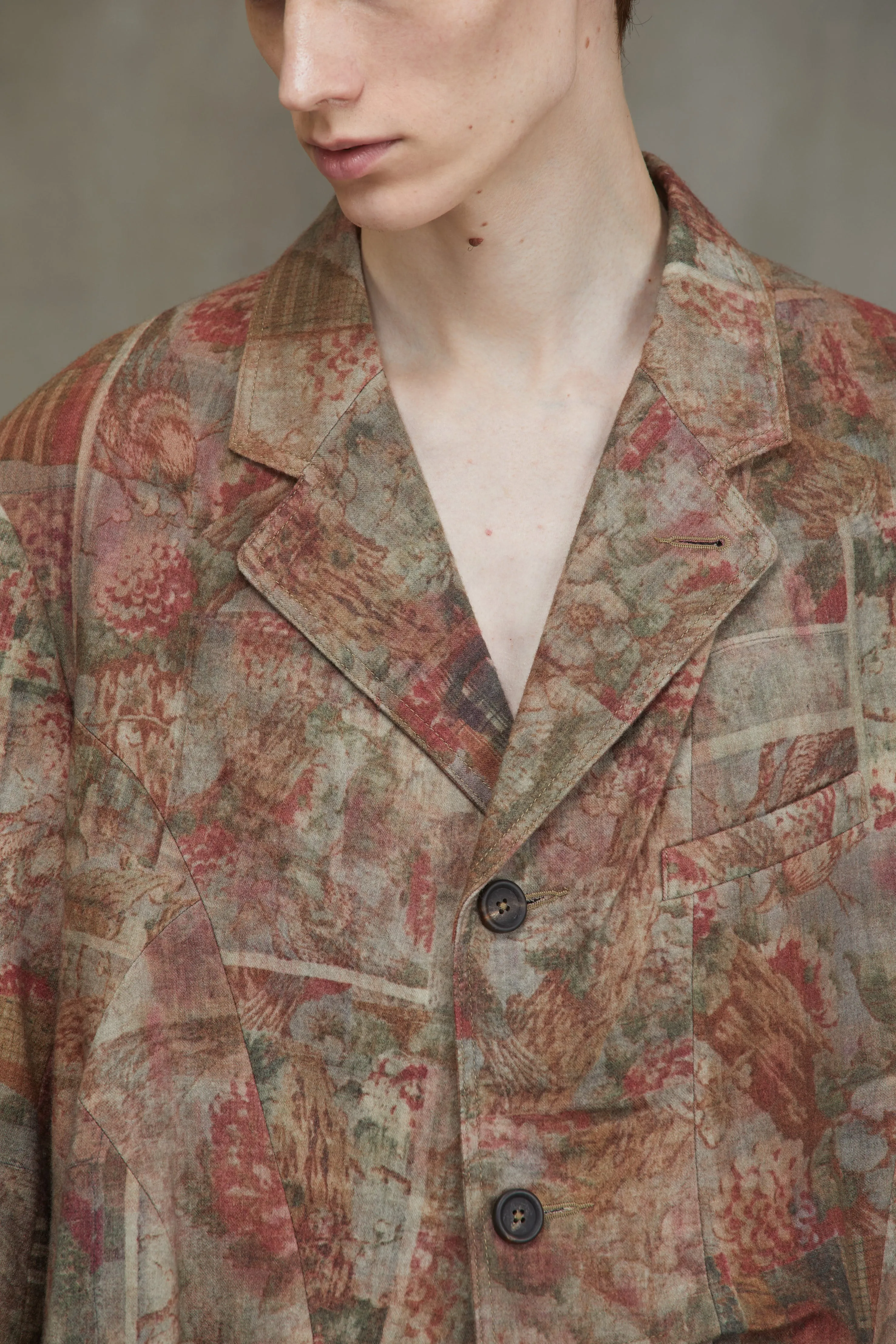 DIGITAL PRINT LUMPED JACKET sold by ziggy chen product image thumbnail 5