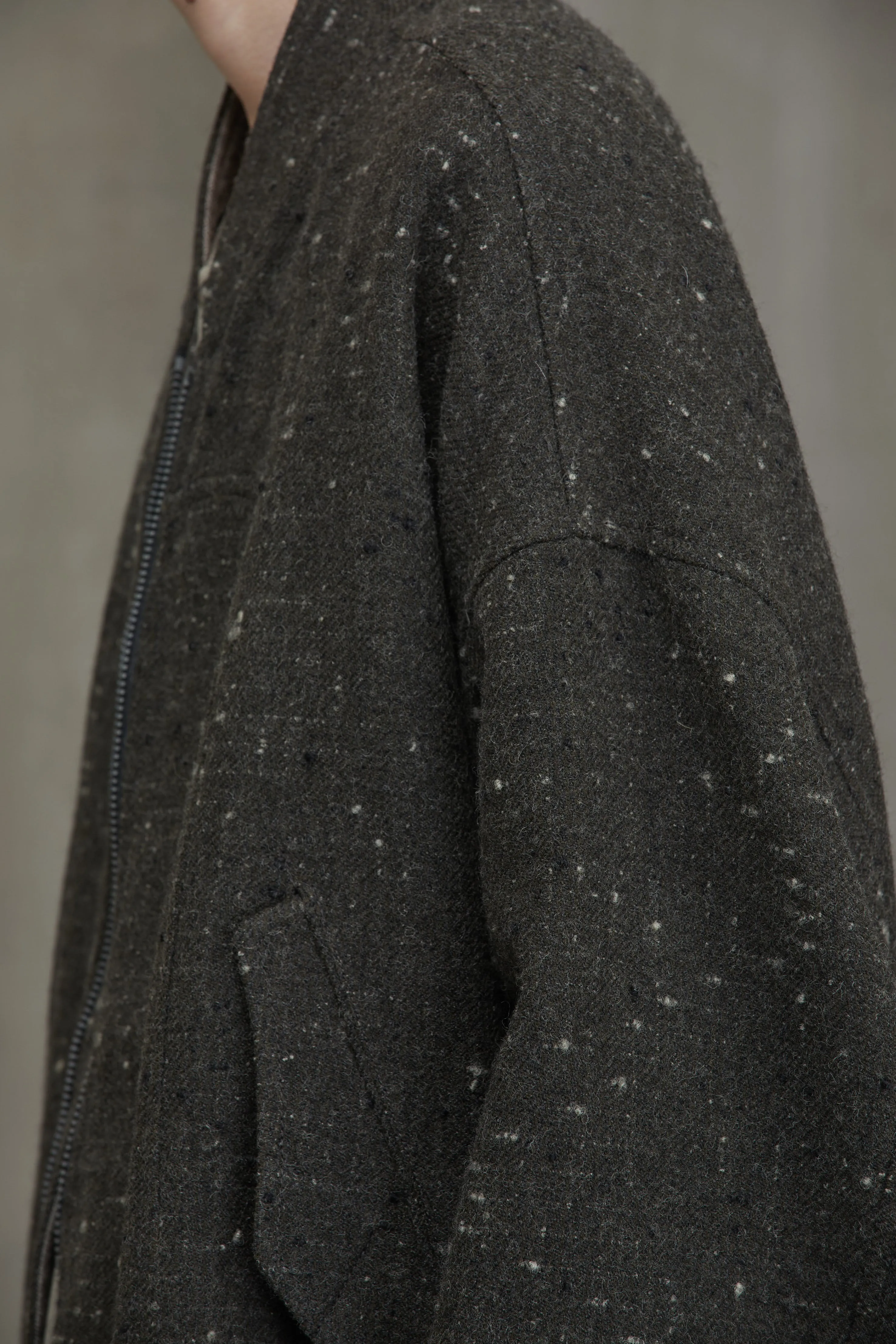 OVERSIZED BOMBER JACKET sold by ziggy chen product image thumbnail 5