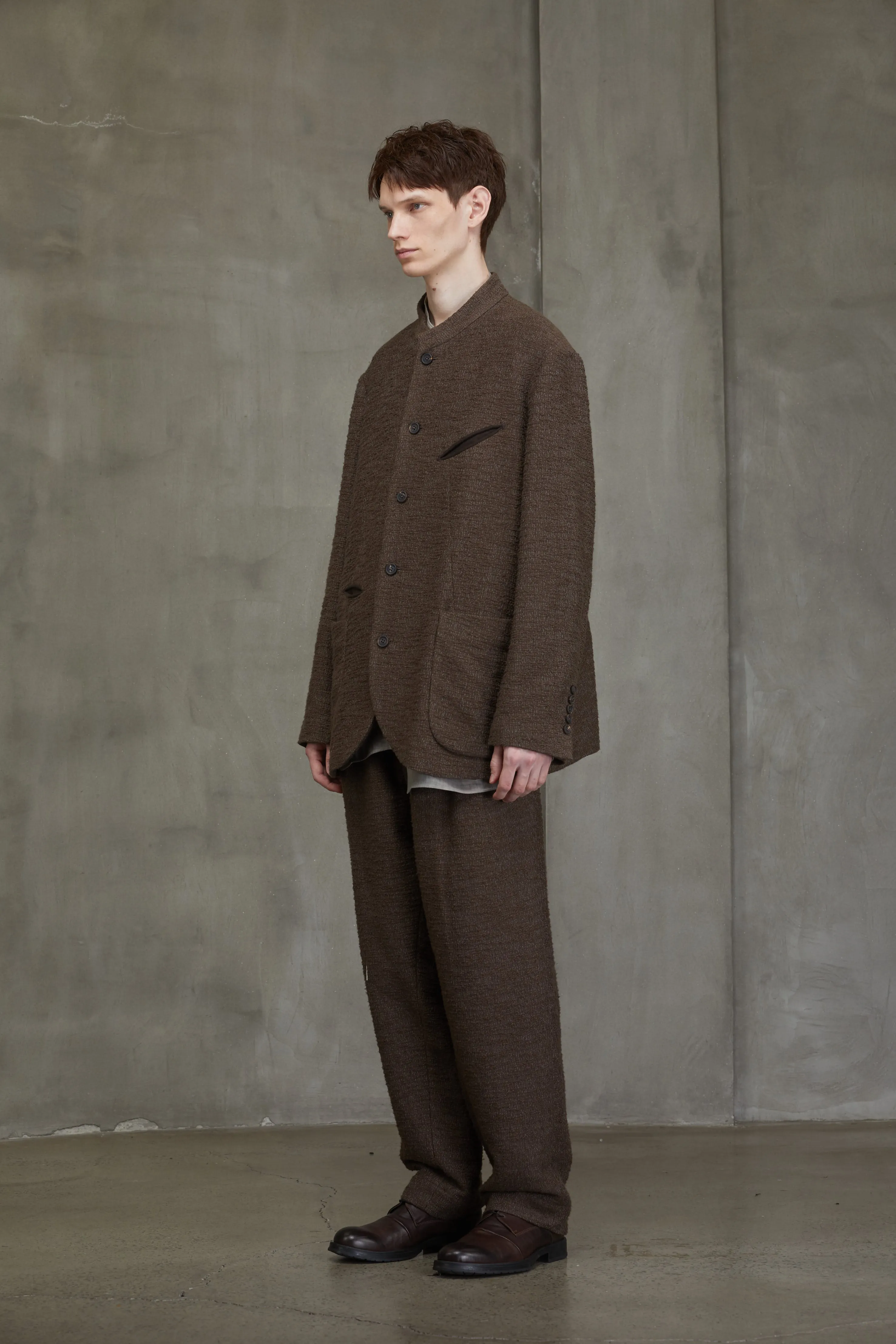 CLASSIC STAND COLLAR JACKET sold by ziggy chen product image thumbnail 2