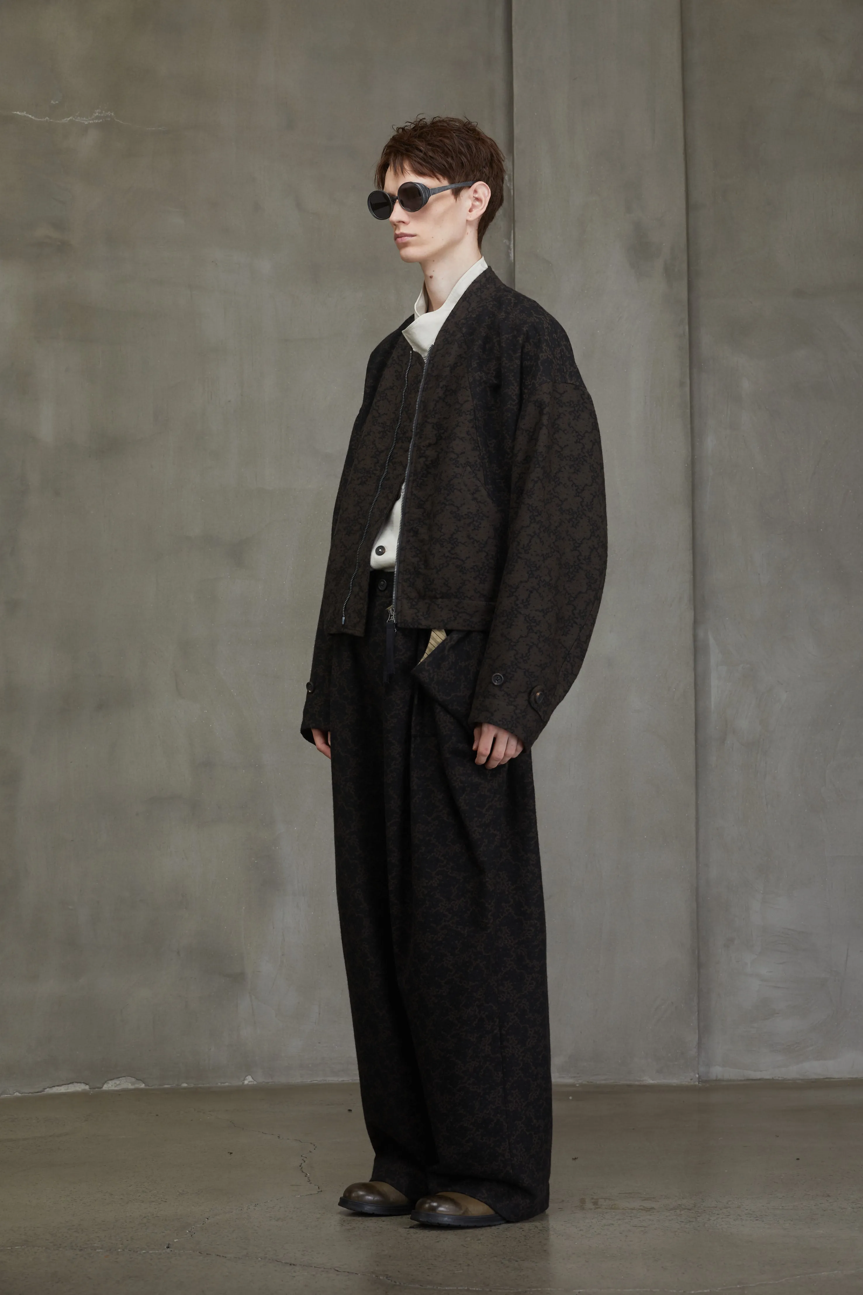 JACQUARD BOMBER JACKET sold by ziggy chen product image thumbnail 2