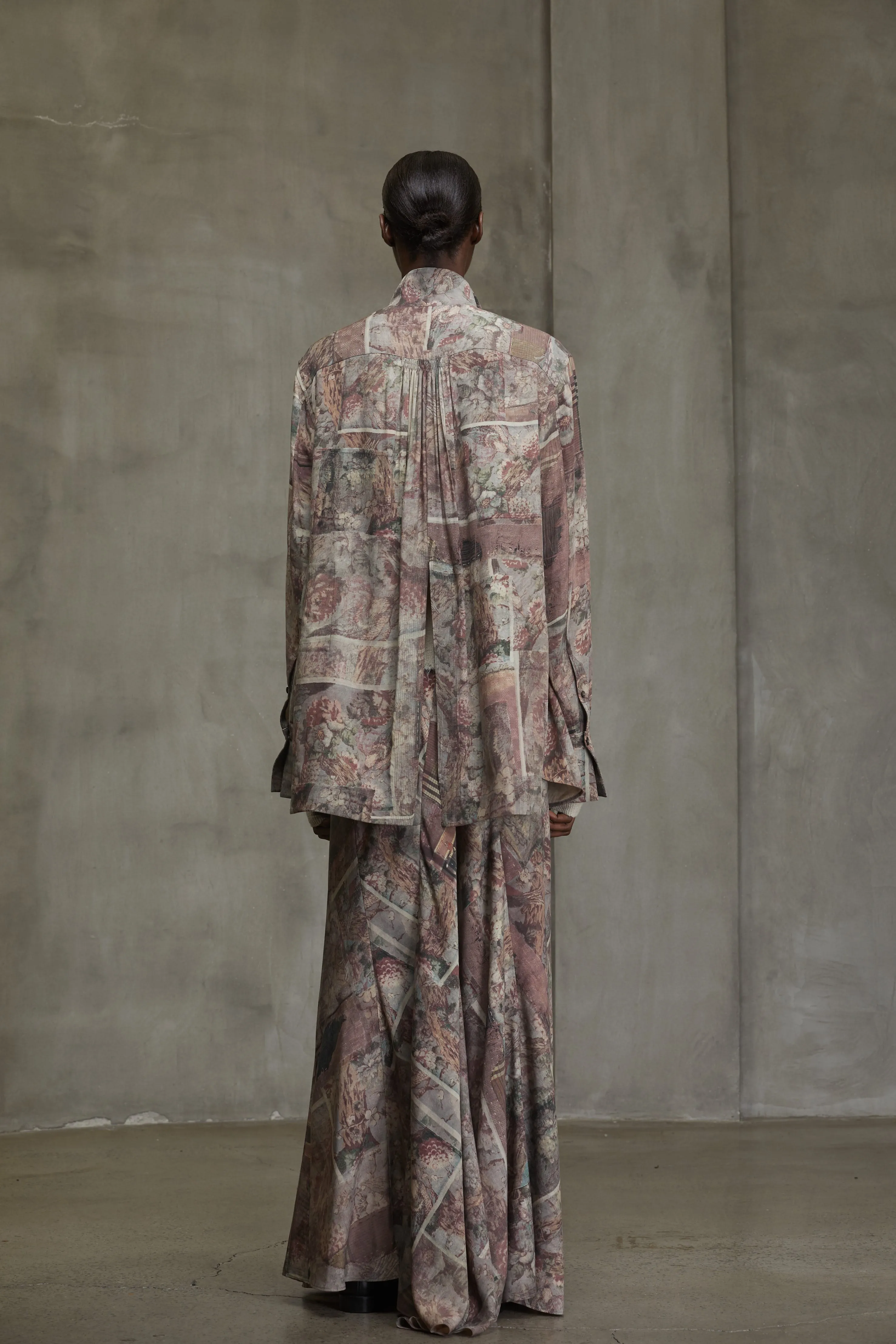 HIGH COLLAR SHIRT sold by ziggy chen product image thumbnail 4