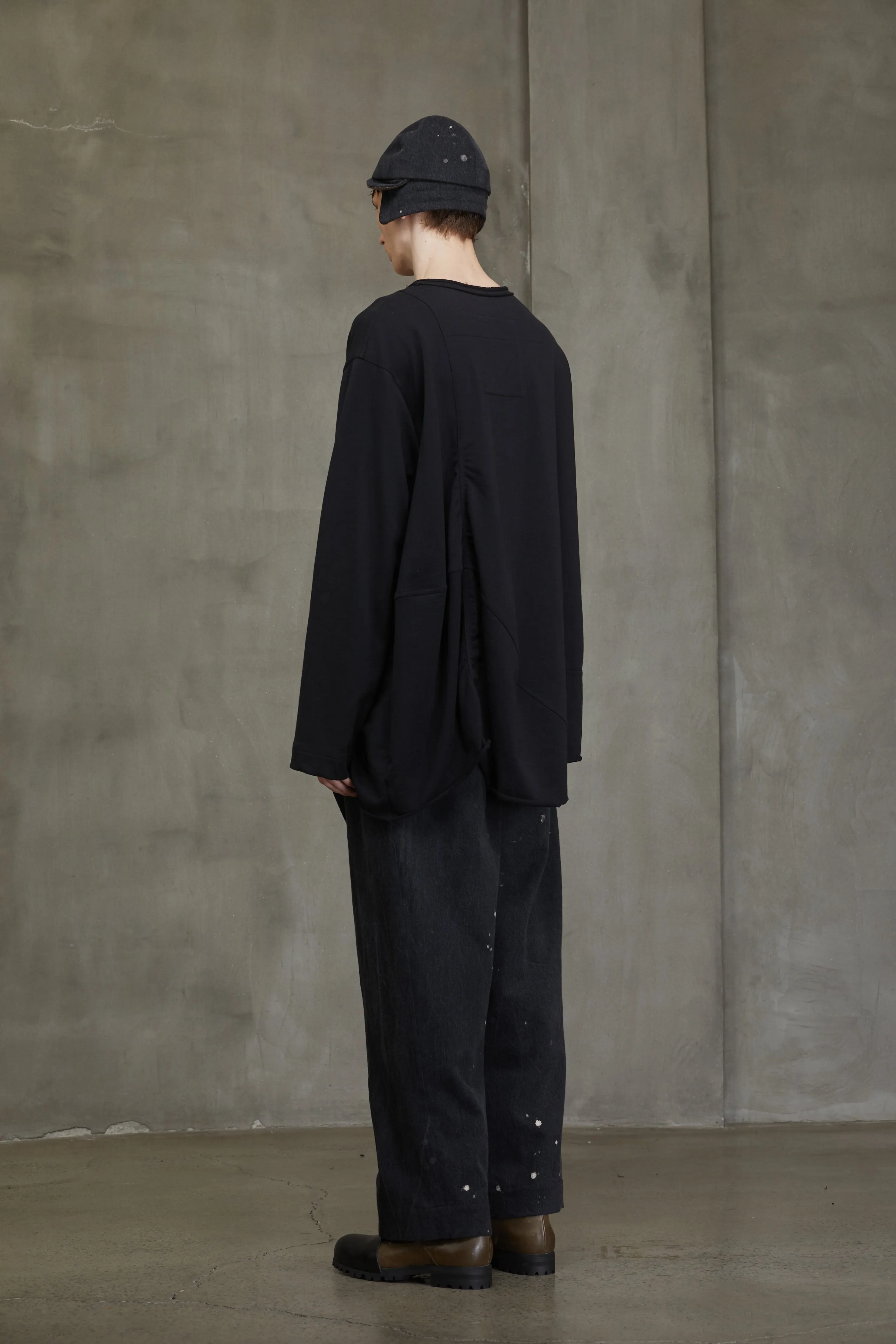 ASYMMETRIC SWAEAT SHIRT sold by ziggy chen product image thumbnail 3