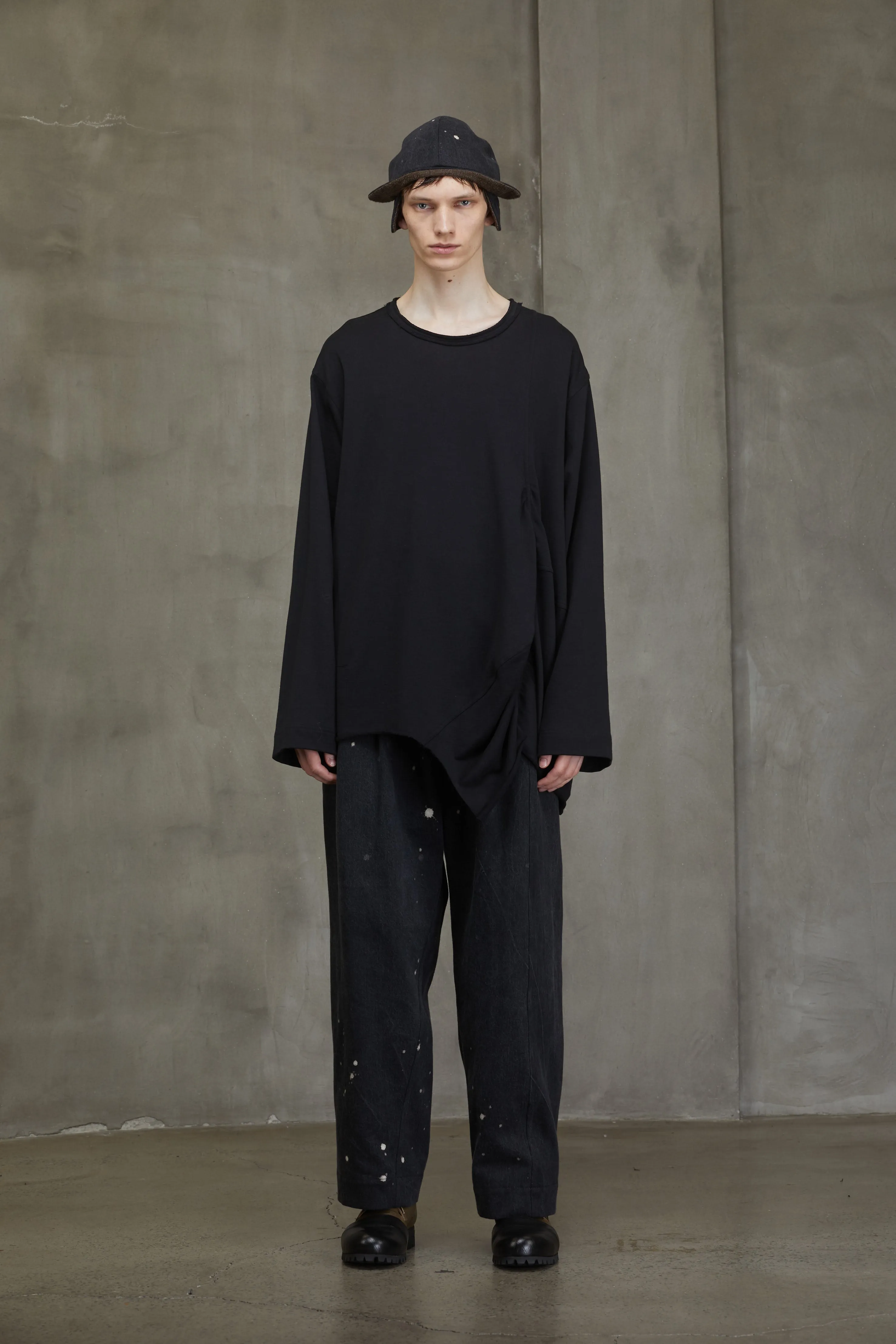 ASYMMETRIC SWAEAT SHIRT sold by ziggy chen