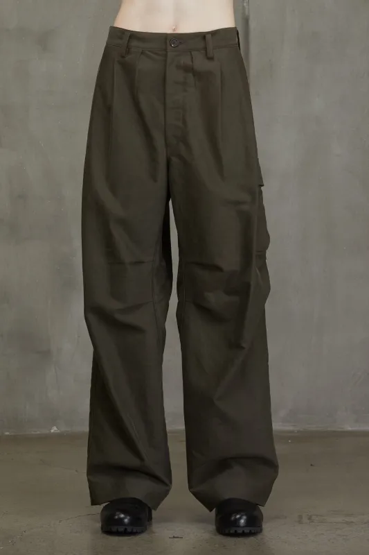 DROP CROTCH CARGOS PANTS made by ziggy chen