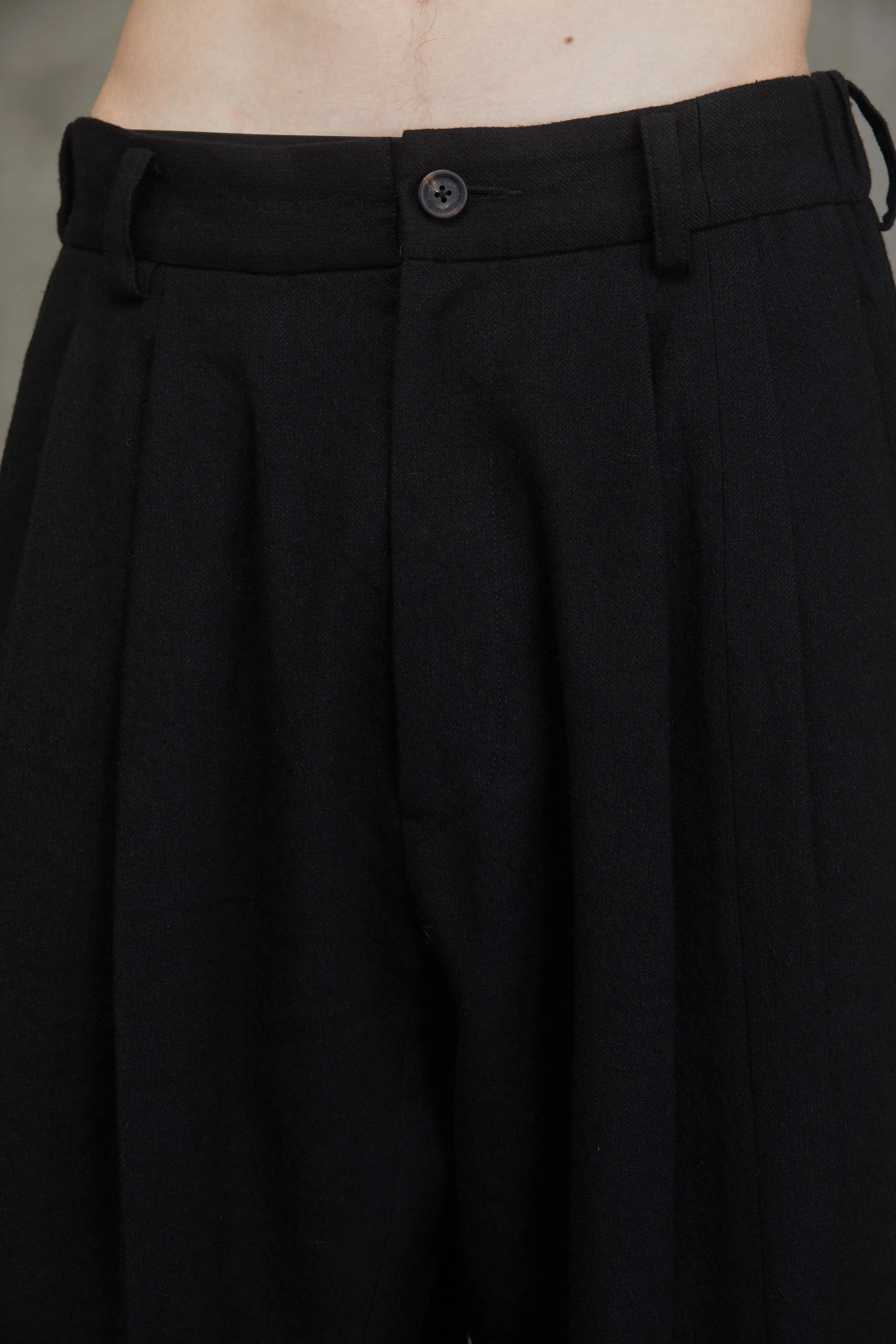 DROP CROTCH WIDE-LEG TROUSERS sold by ziggy chen product image thumbnail 5