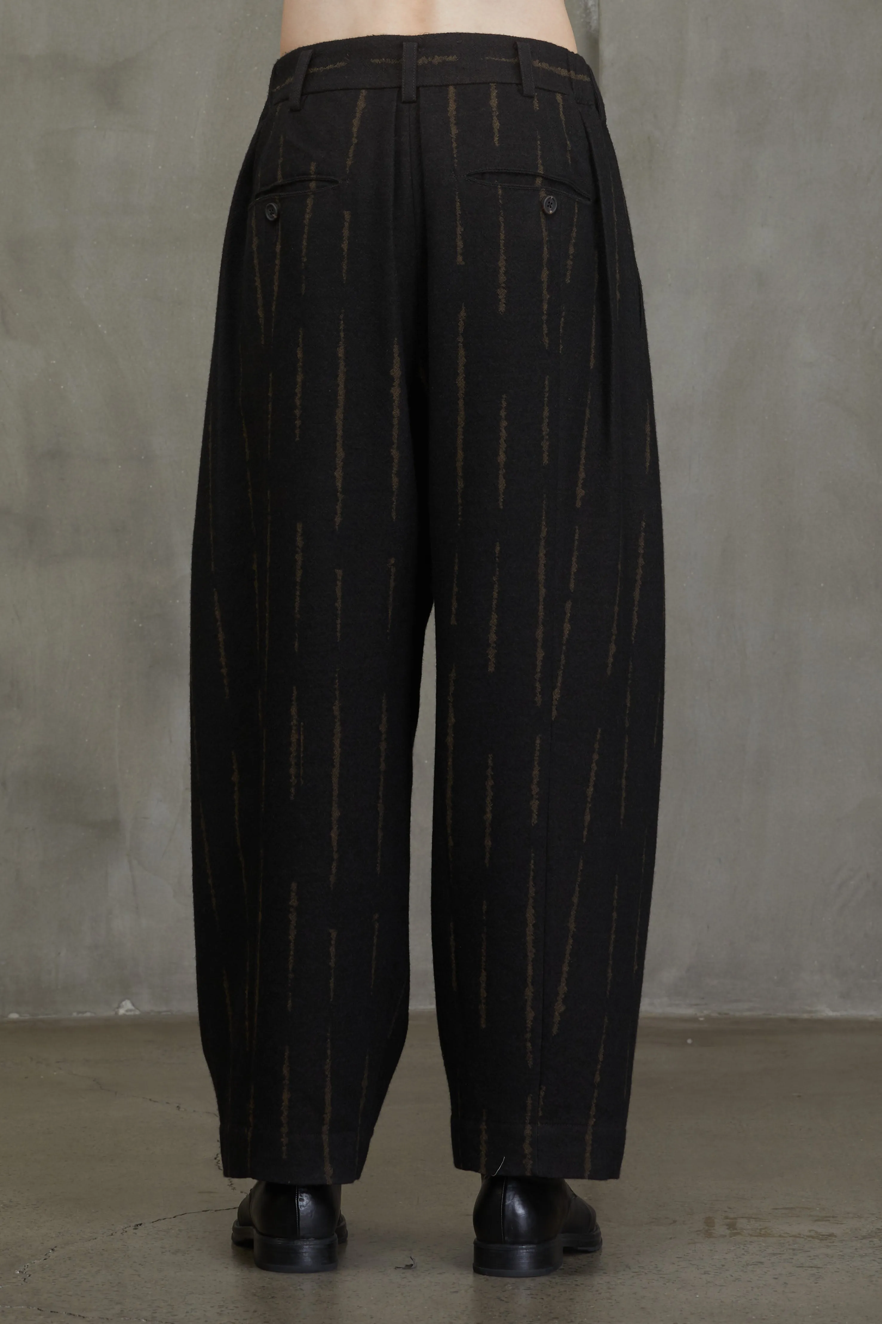 DROP CROTCH WIDE-LEG TROUSERS sold by ziggy chen product image thumbnail 4