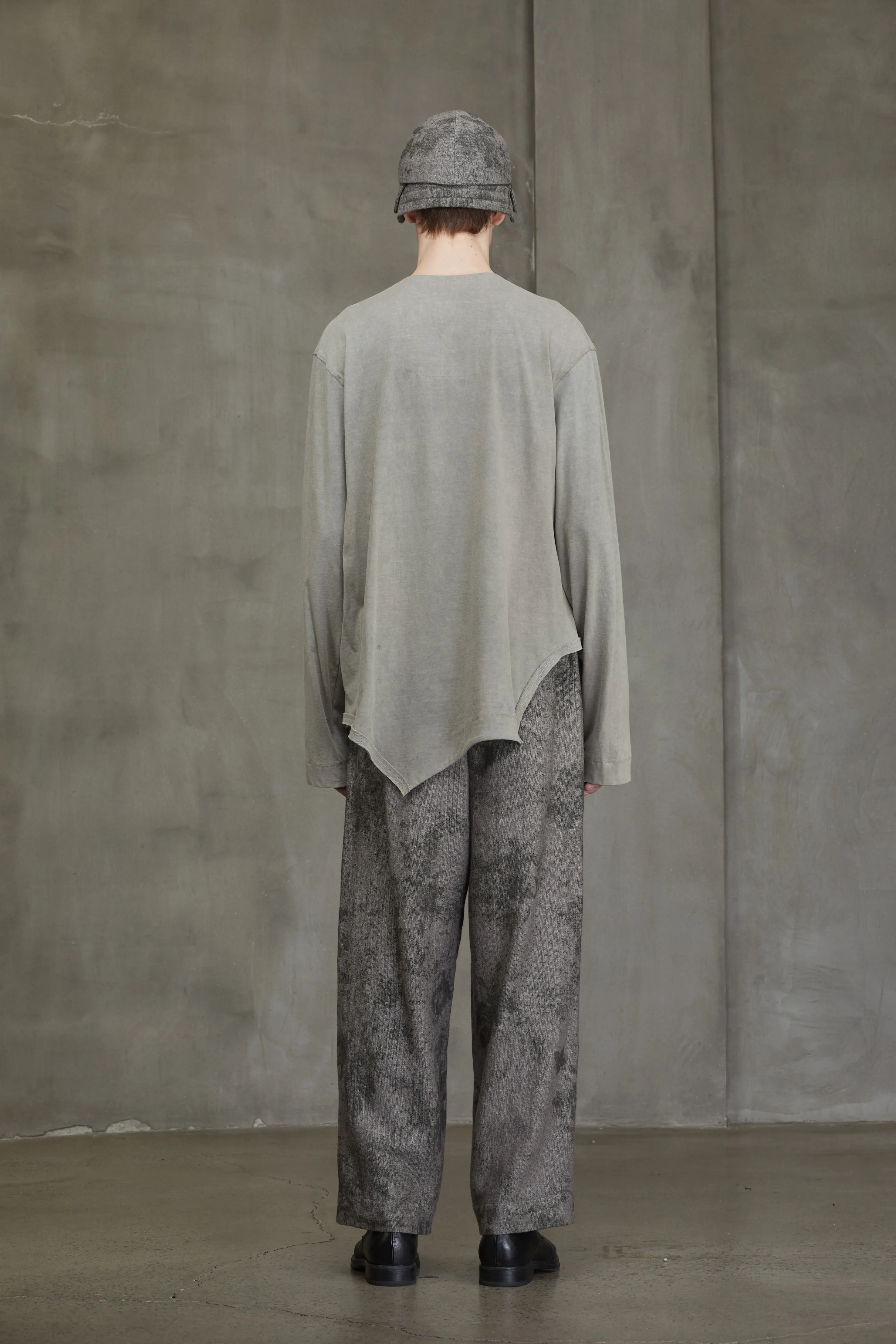 HENLEY-NECK LONG SLEEVE T-SHIRT sold by ziggy chen product image thumbnail 4