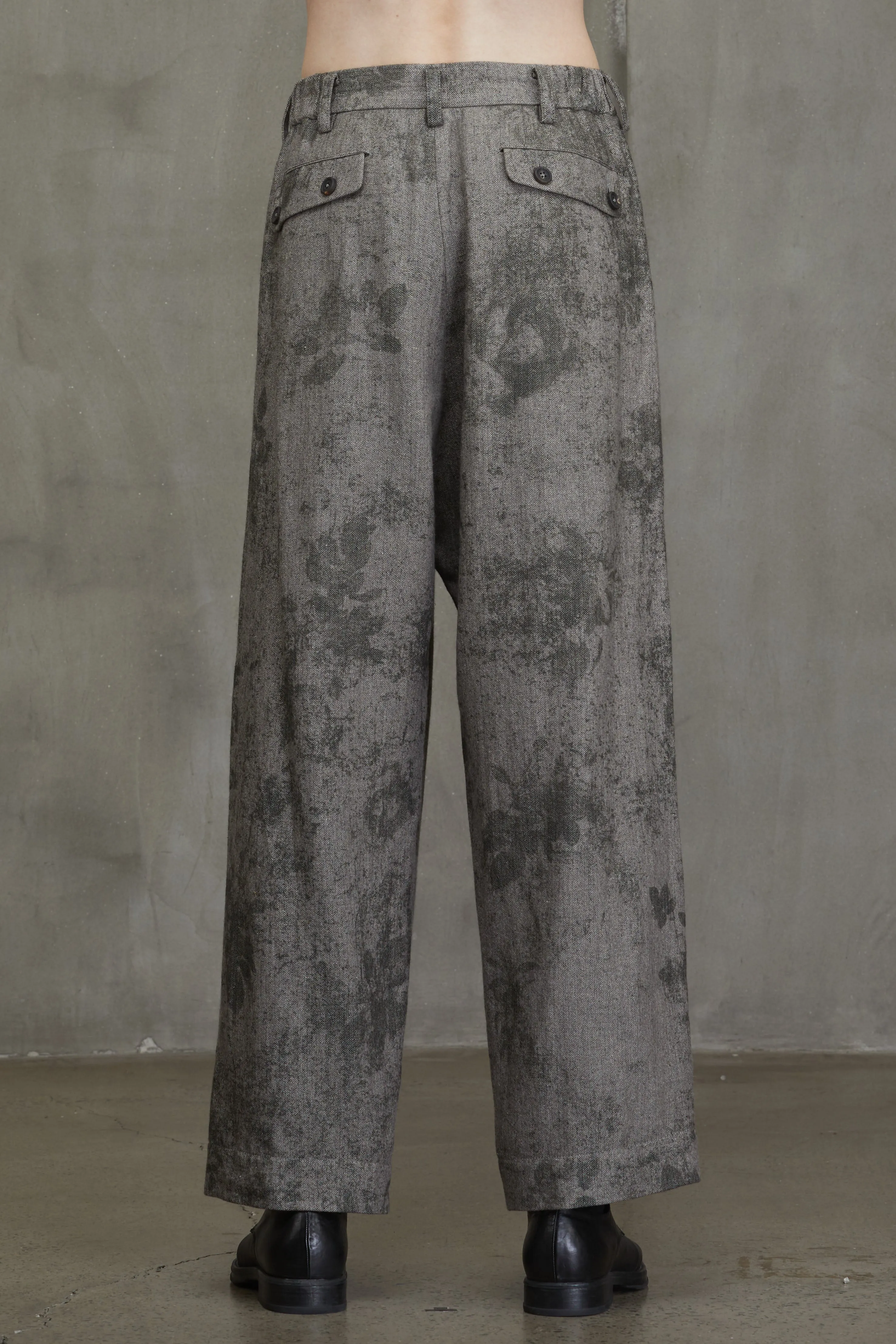 FRONT PLEAT TROUSERS sold by ziggy chen product image thumbnail 4