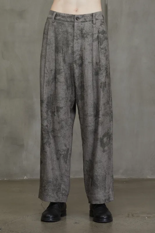FRONT PLEAT TROUSERS sold by ziggy chen