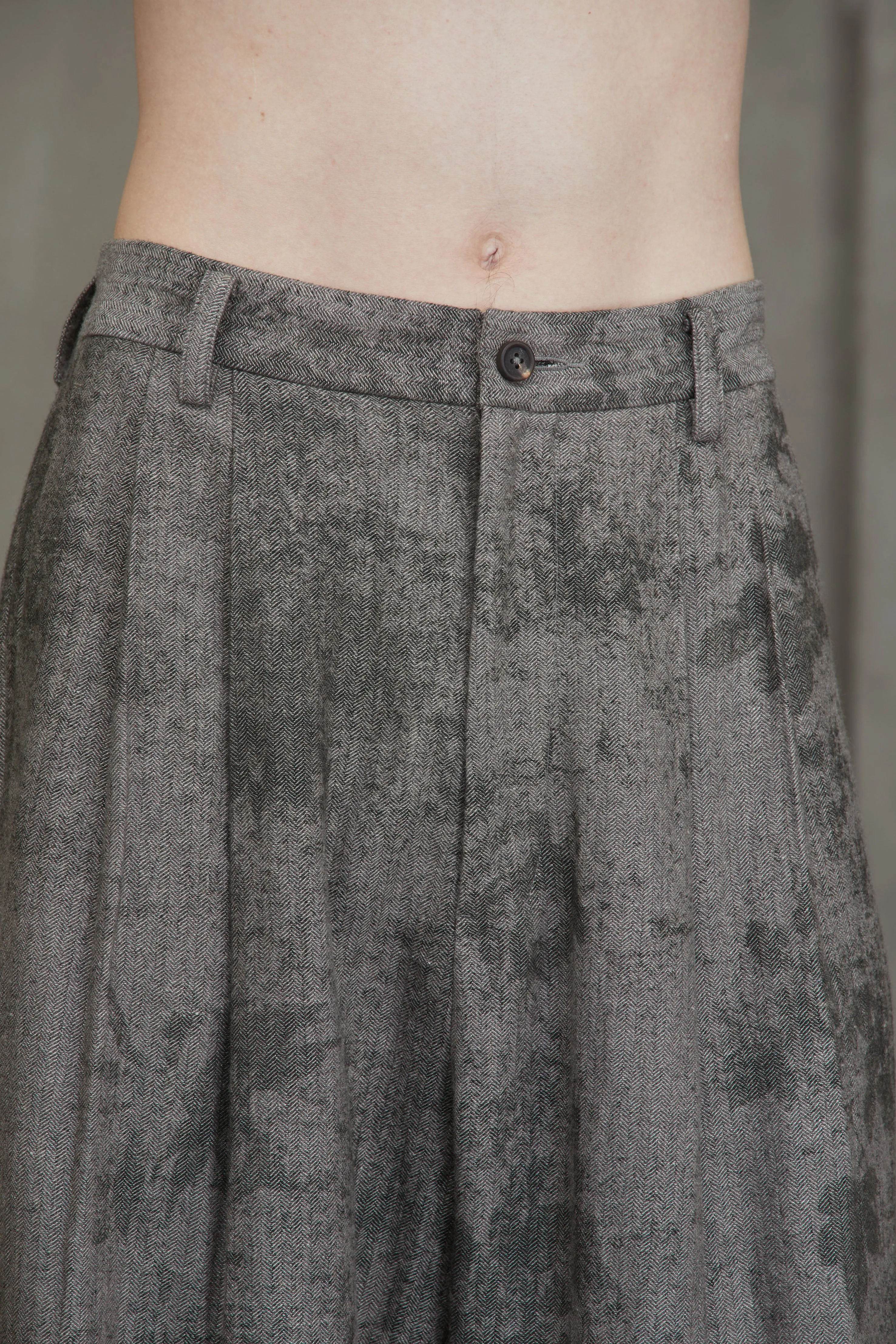 FRONT PLEAT TROUSERS sold by ziggy chen product image thumbnail 5