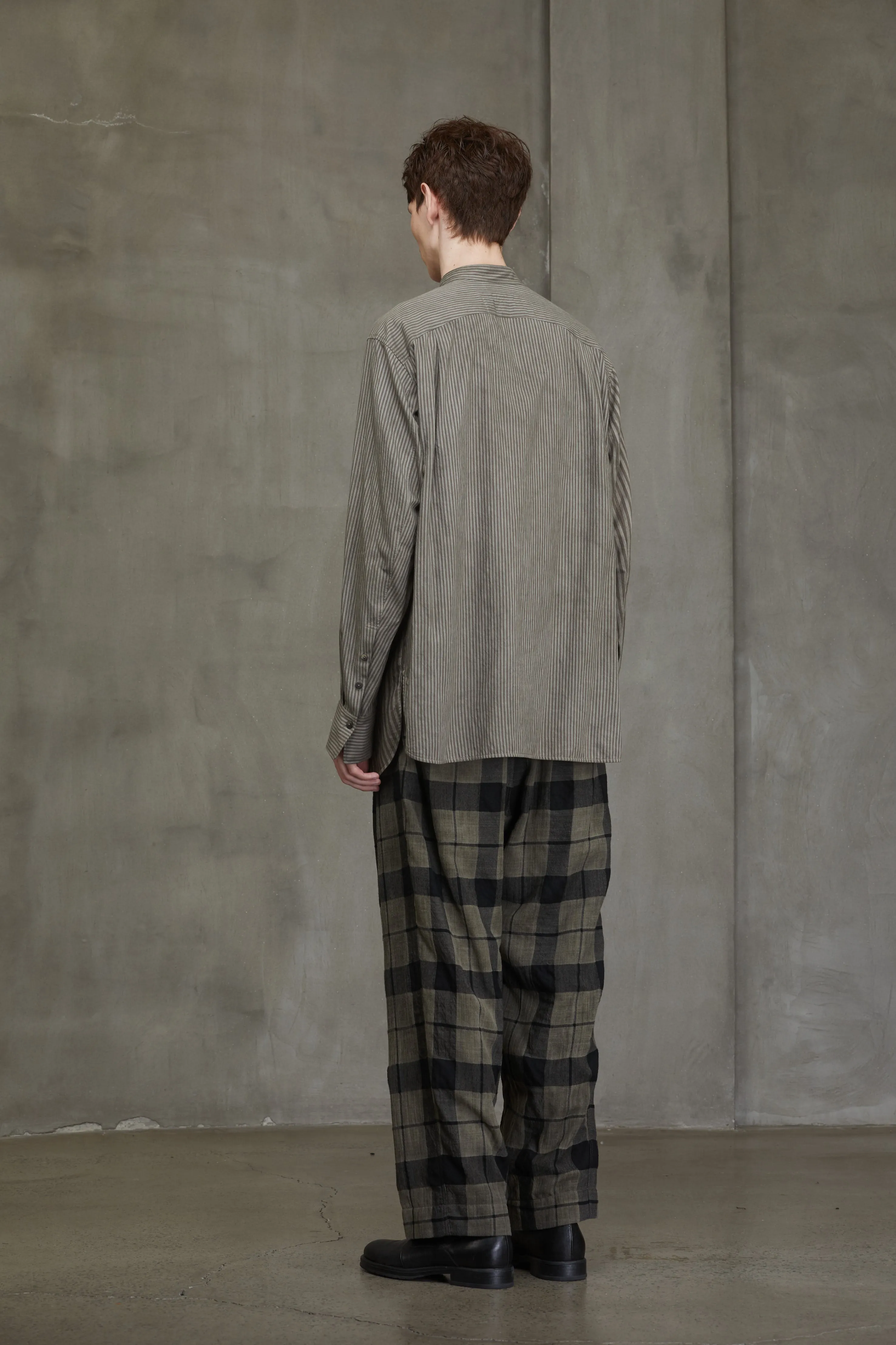 ASYMMETRIC PLEATED SHIRT sold by ziggy chen product image thumbnail 3