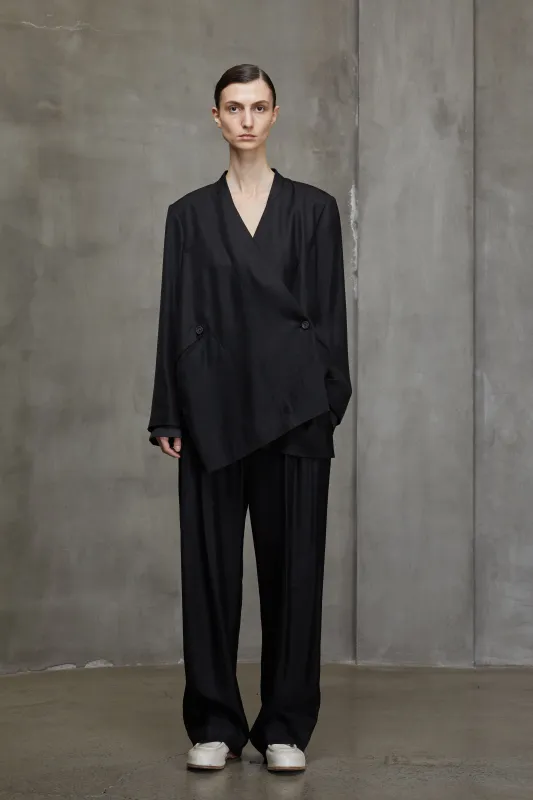 WRAP CLOSURE BLAZER sold by ziggy chen