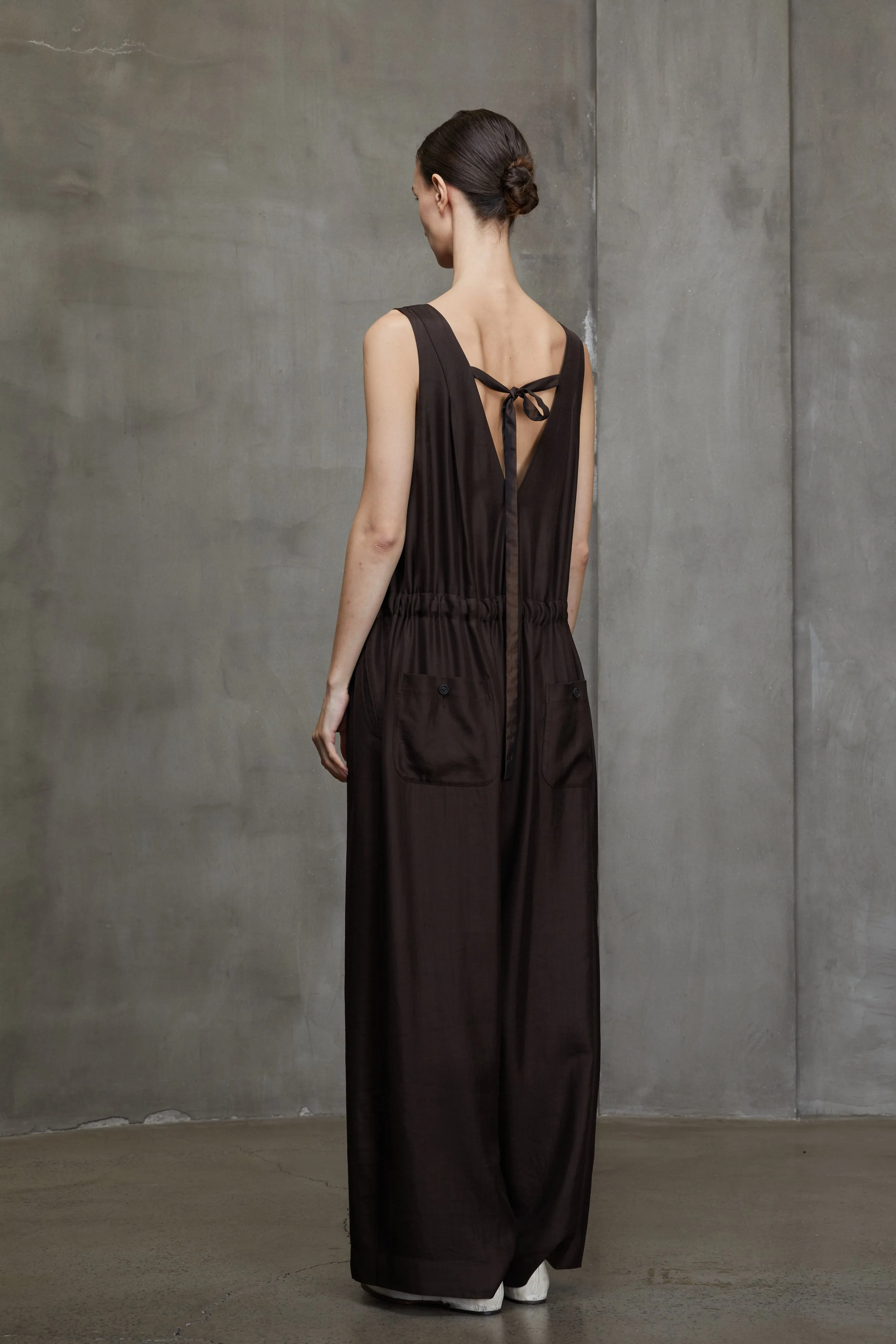 SLEEVELESS JUMPSUIT sold by ziggy chen product image thumbnail 3