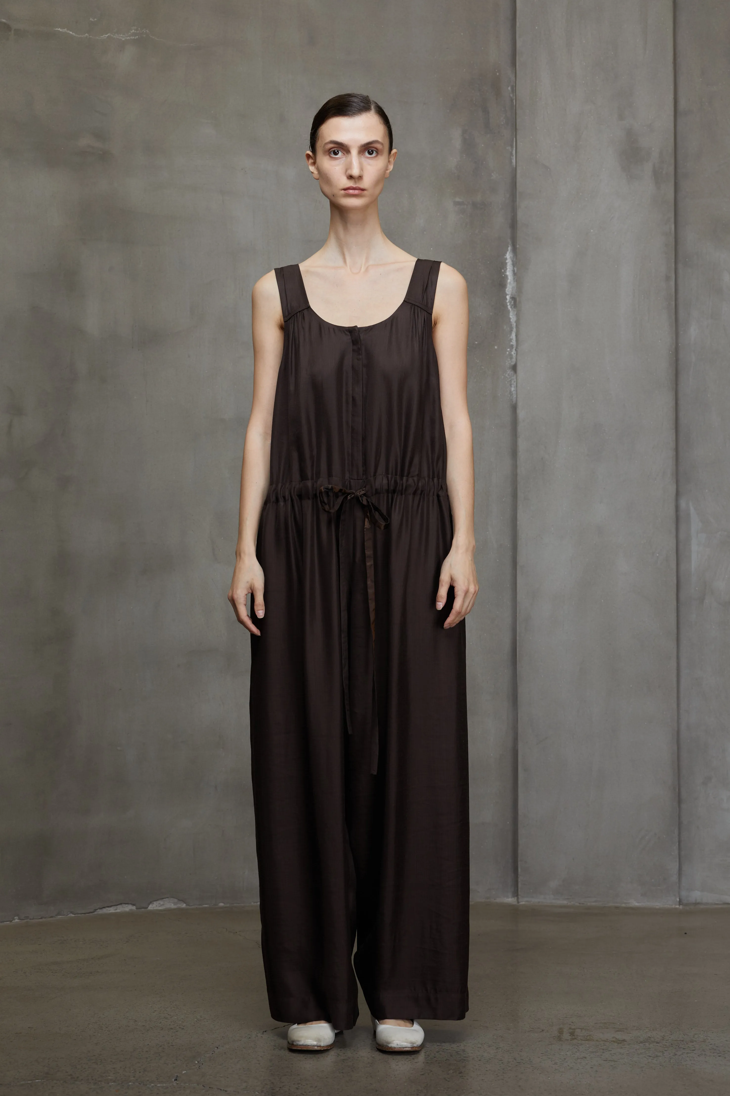 SLEEVELESS JUMPSUIT sold by ziggy chen