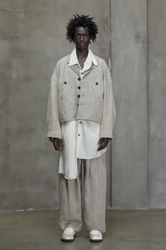 CROPPED WORKERS JACKET sold by ziggy chen