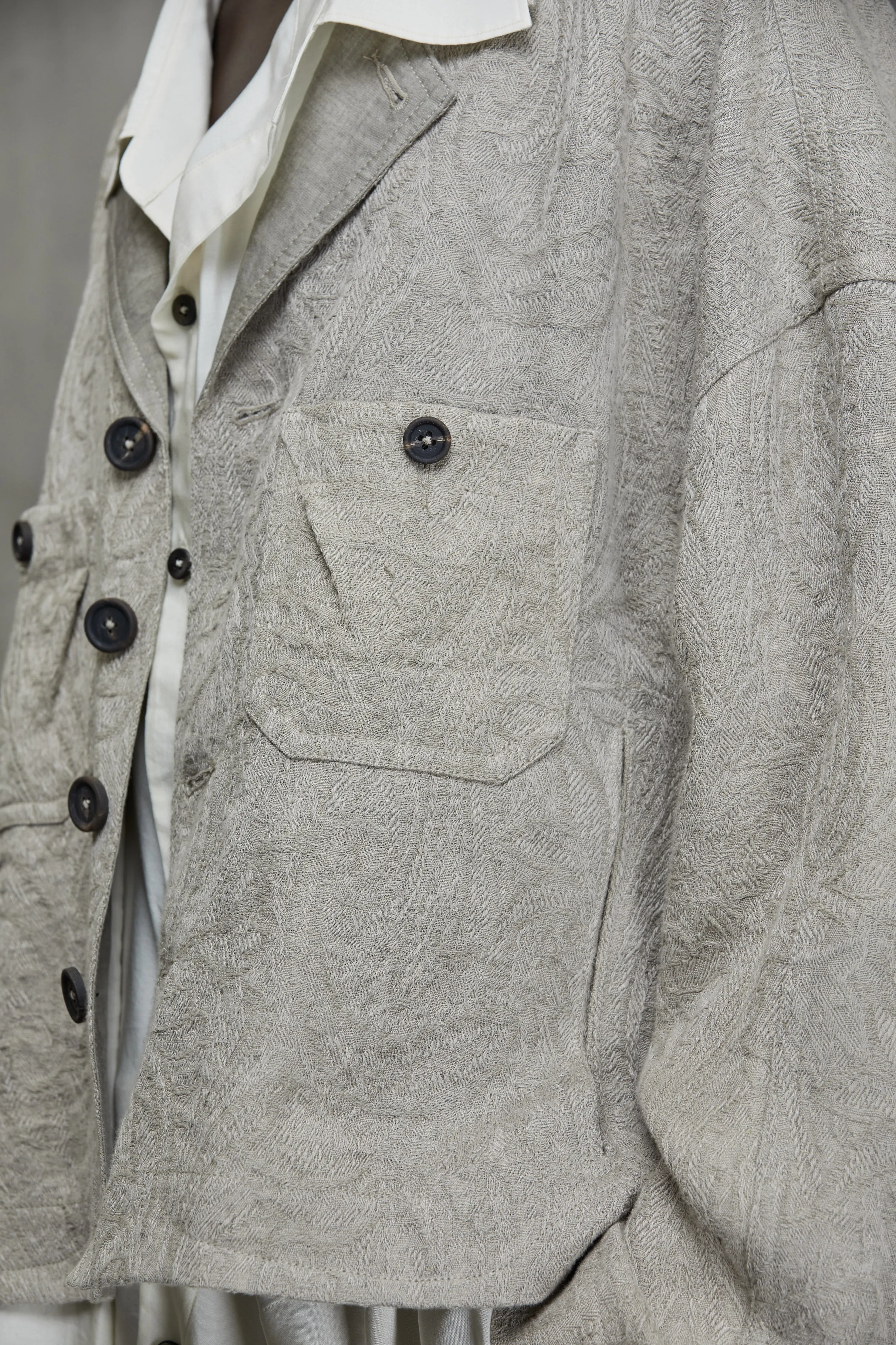 CROPPED WORKERS JACKET sold by ziggy chen product image thumbnail 5