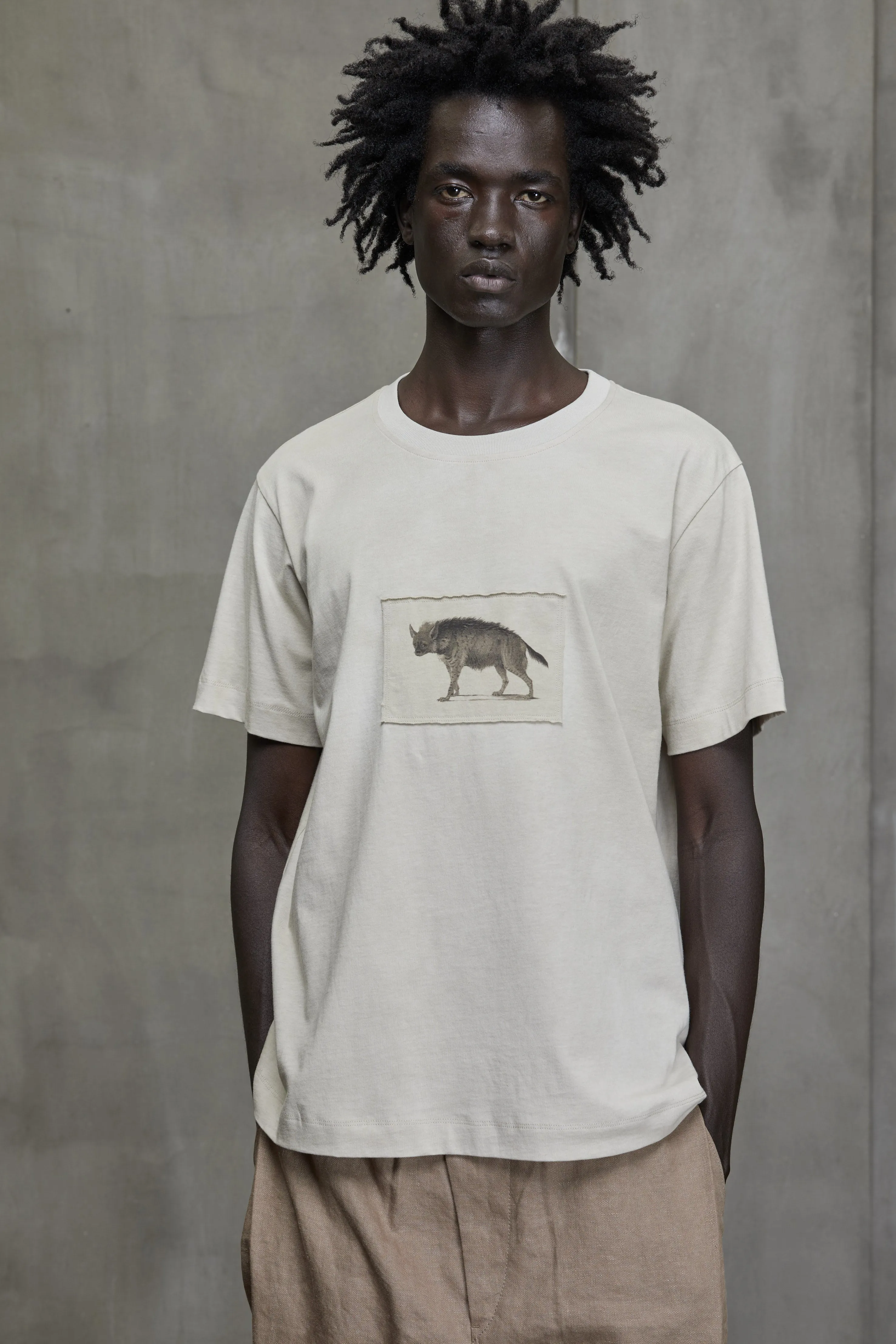 GRAPHIC PATCH WORK T-SHIRT sold by ziggy chen product image thumbnail 5