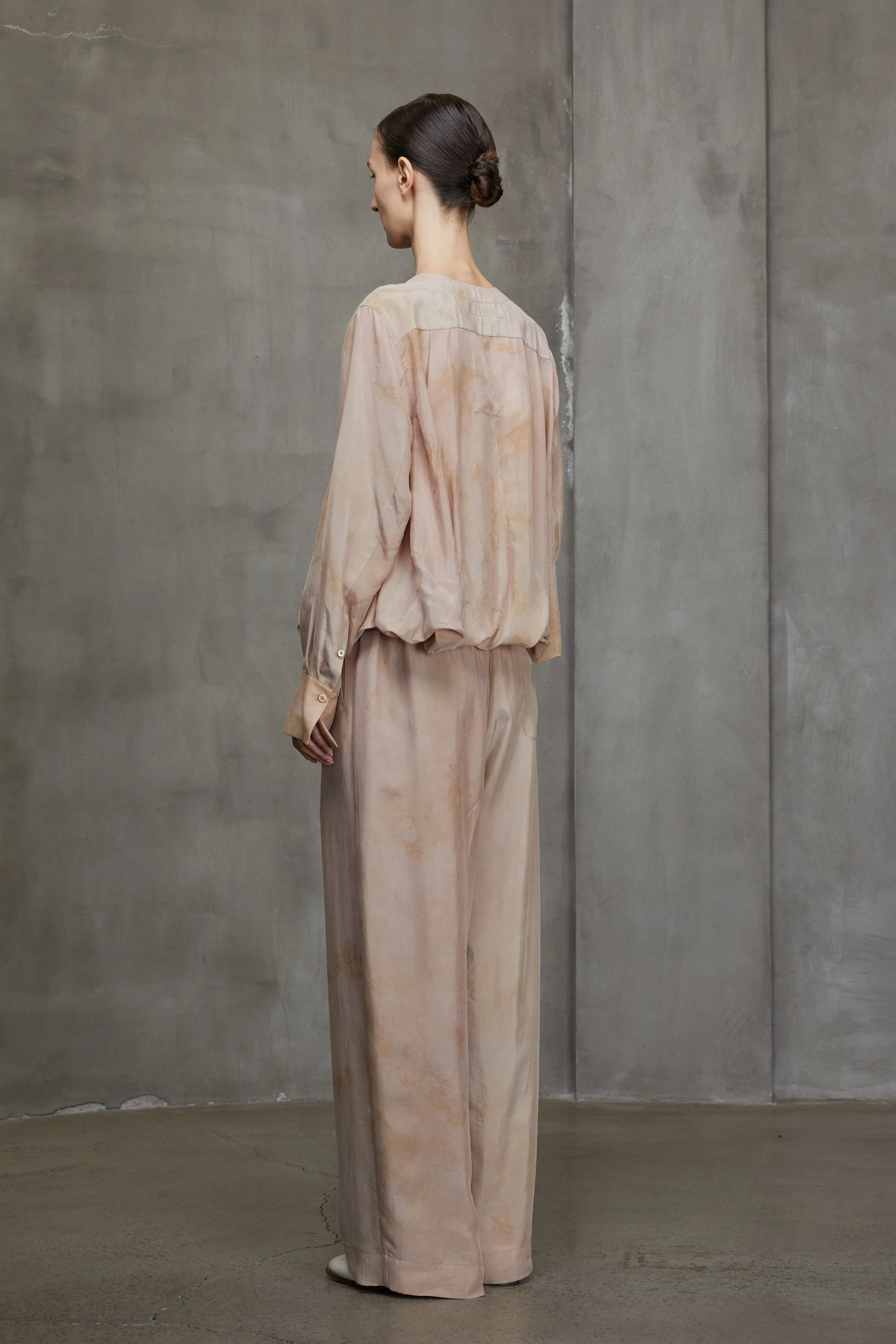 SHIRRED LIGHT WEIGHT SHIRT sold by ziggy chen product image thumbnail 3