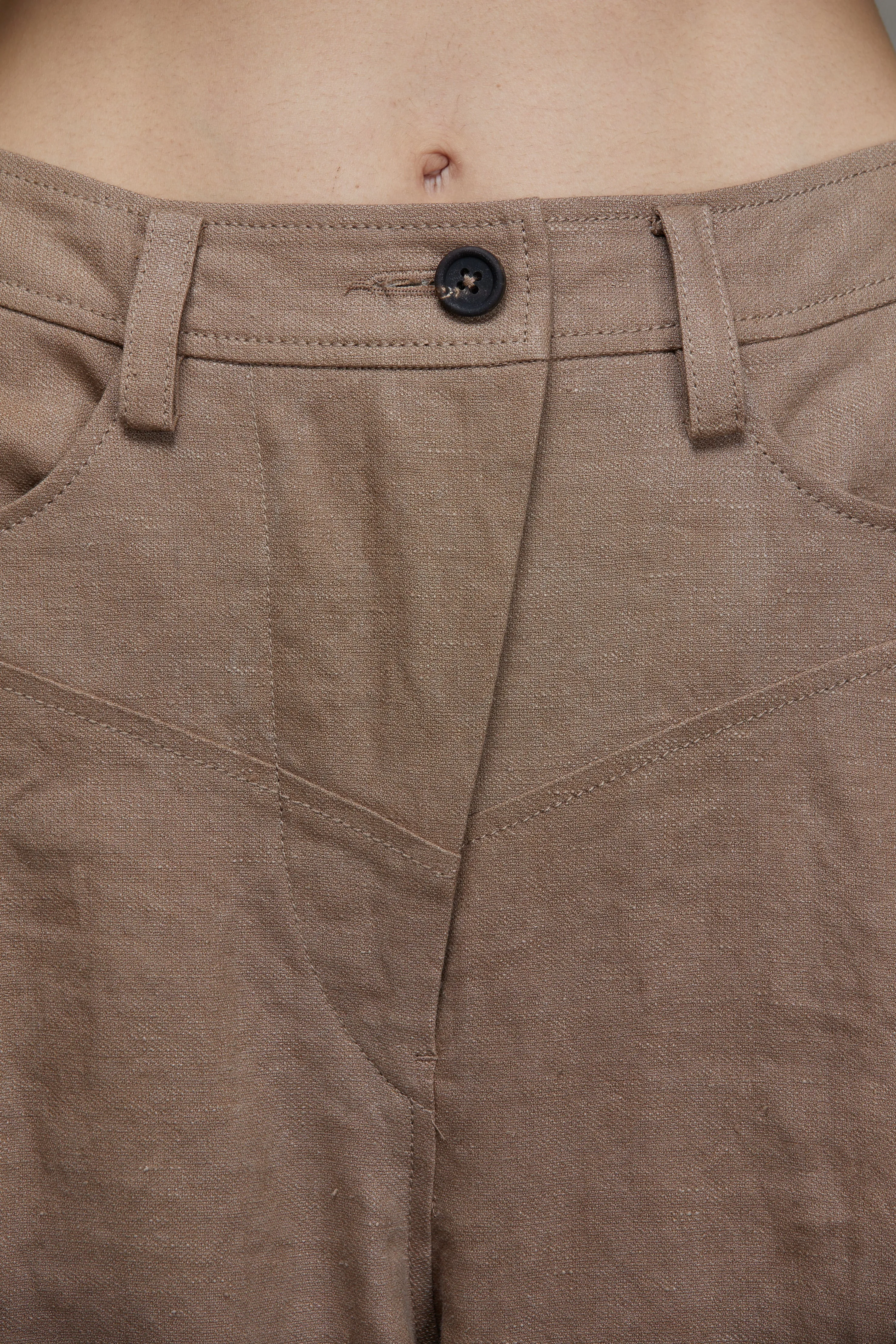 ARTICULATED KNEE WIDE LEG TROUSERS sold by ziggy chen product image thumbnail 5