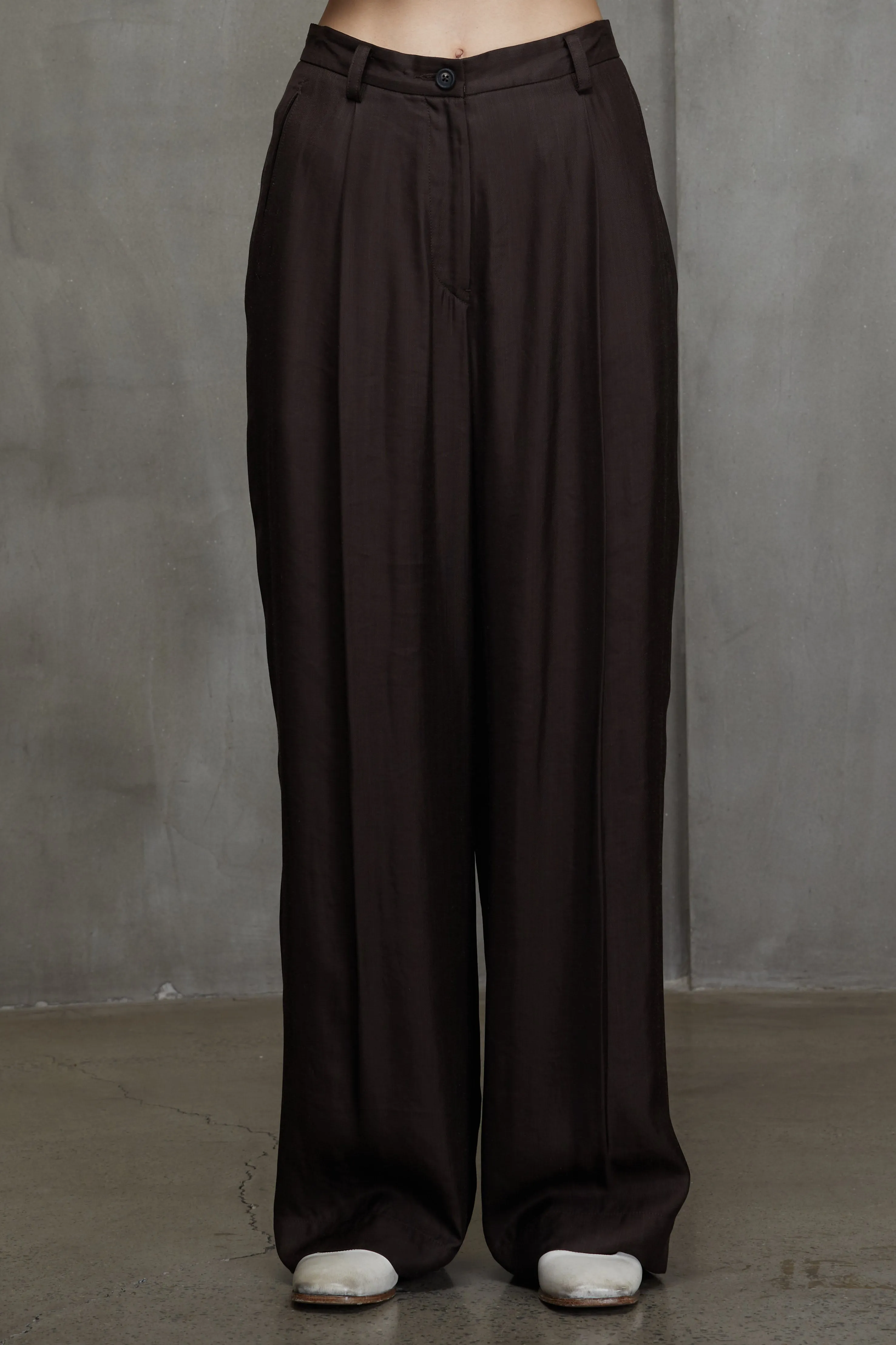 WIDE LEG TROUSERS sold by ziggy chen