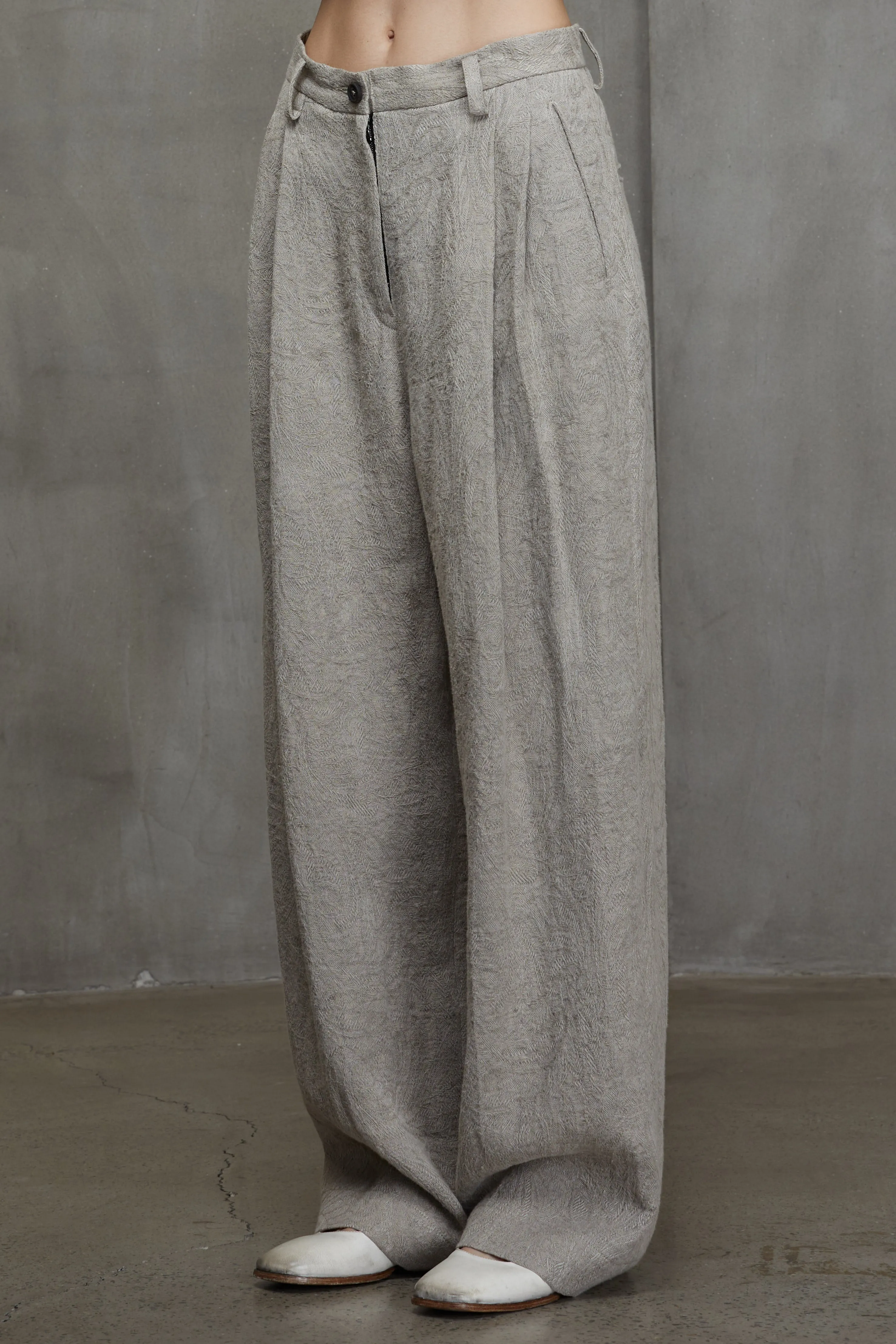 EXTRA LONG STRAIGHT TROUSERS sold by ziggy chen product image thumbnail 2