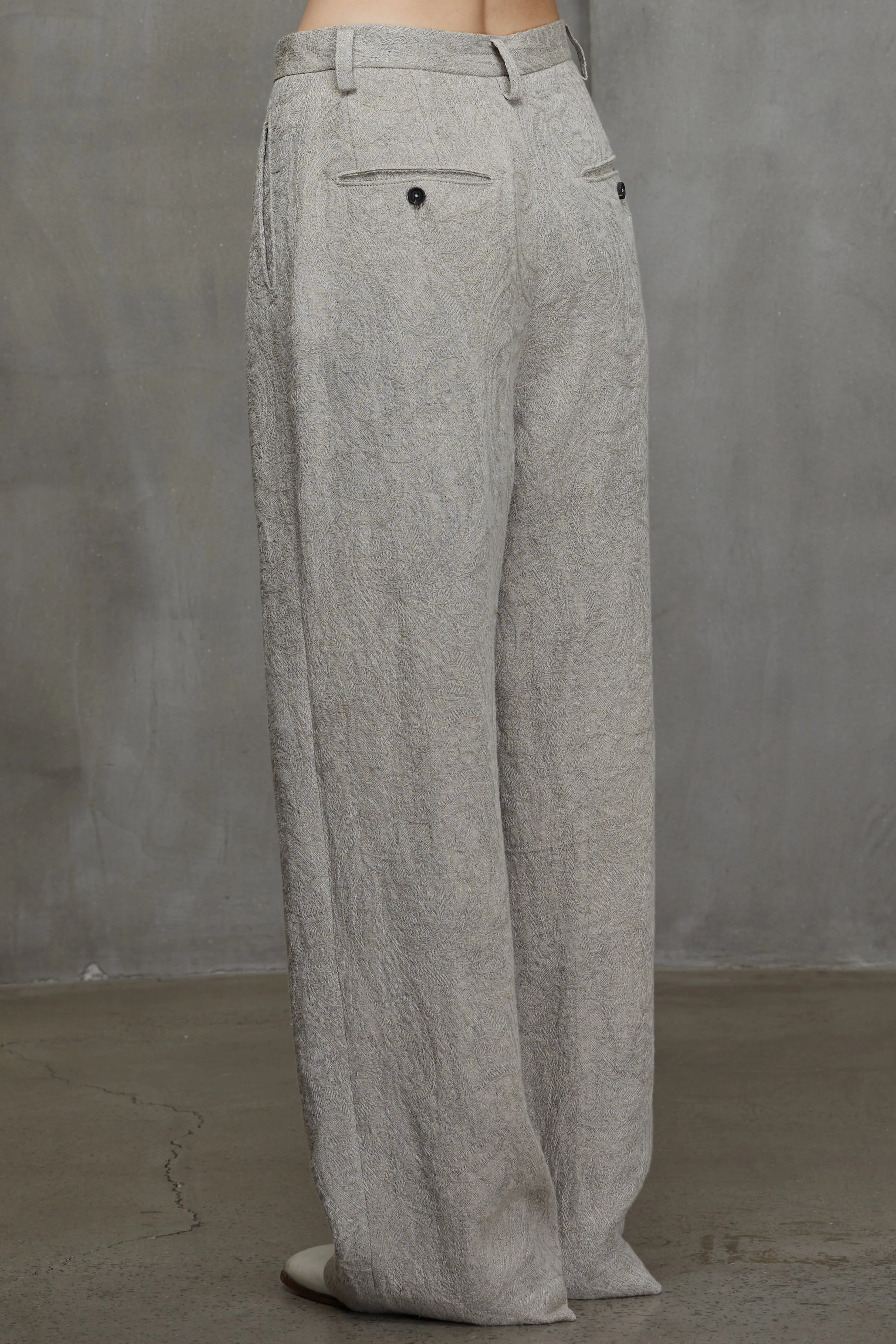 EXTRA LONG STRAIGHT TROUSERS sold by ziggy chen product image thumbnail 3