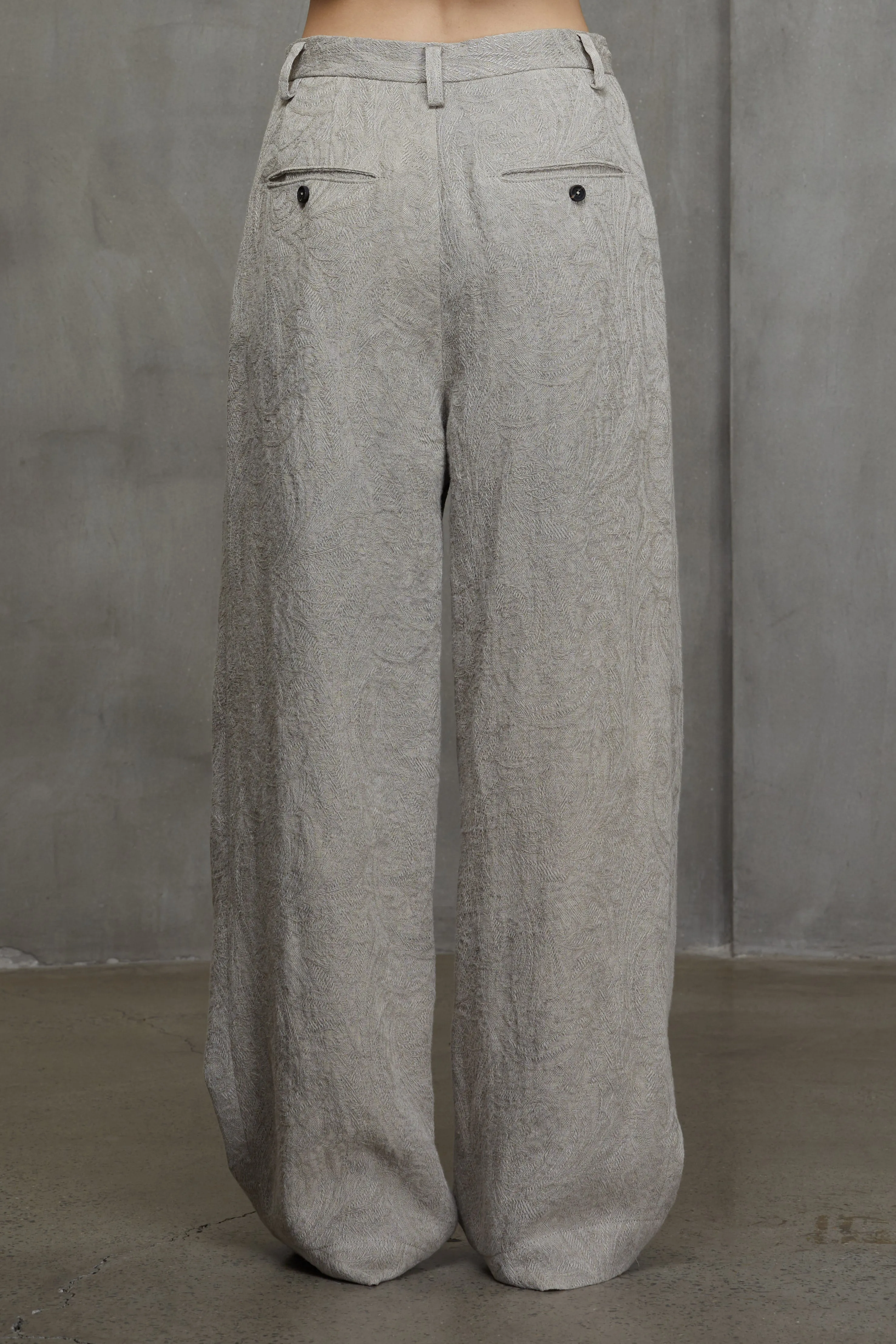 EXTRA LONG STRAIGHT TROUSERS sold by ziggy chen product image thumbnail 4