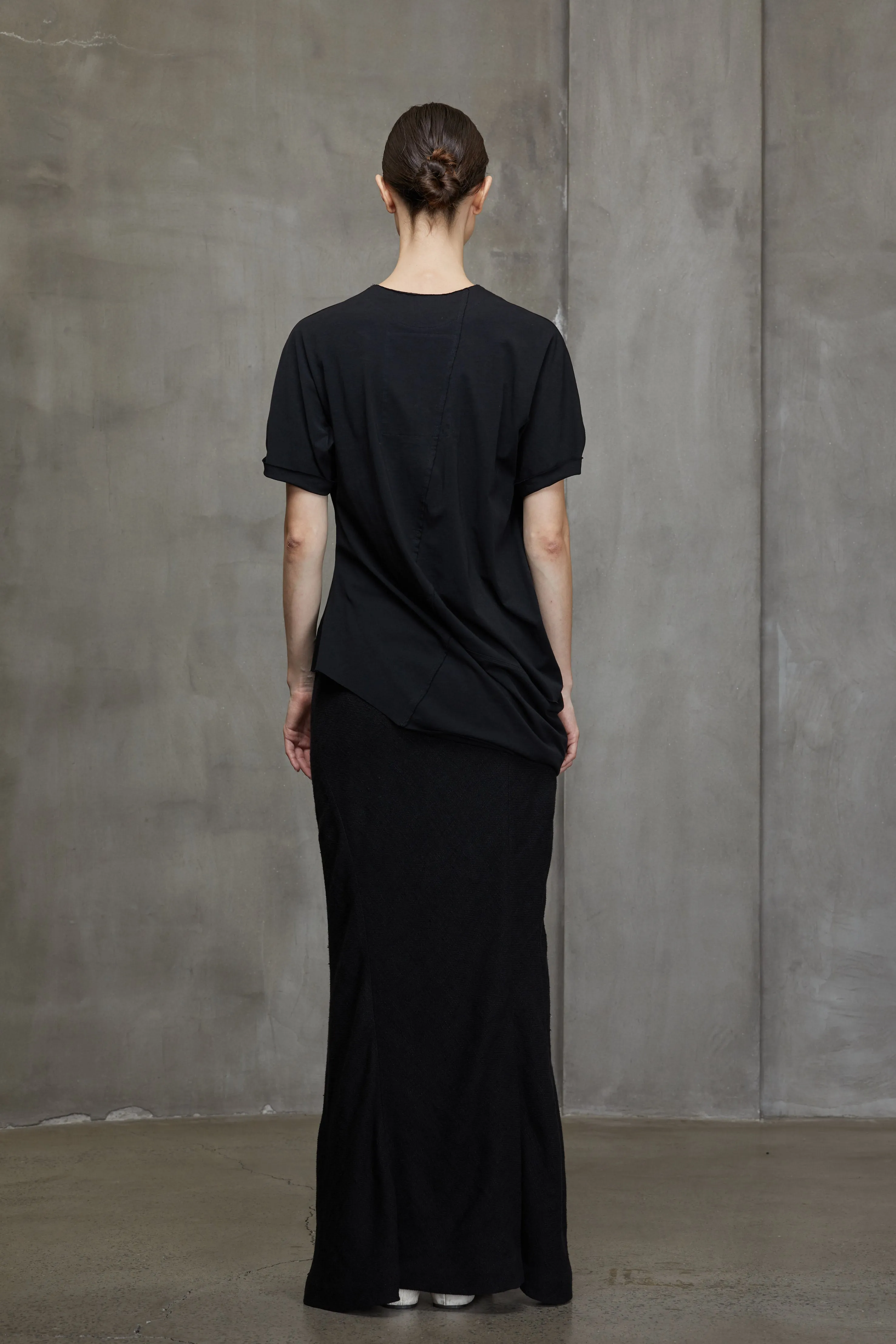 DECONSTRUCTED ASYMMETRICAL T-SHIRT sold by ziggy chen product image thumbnail 4