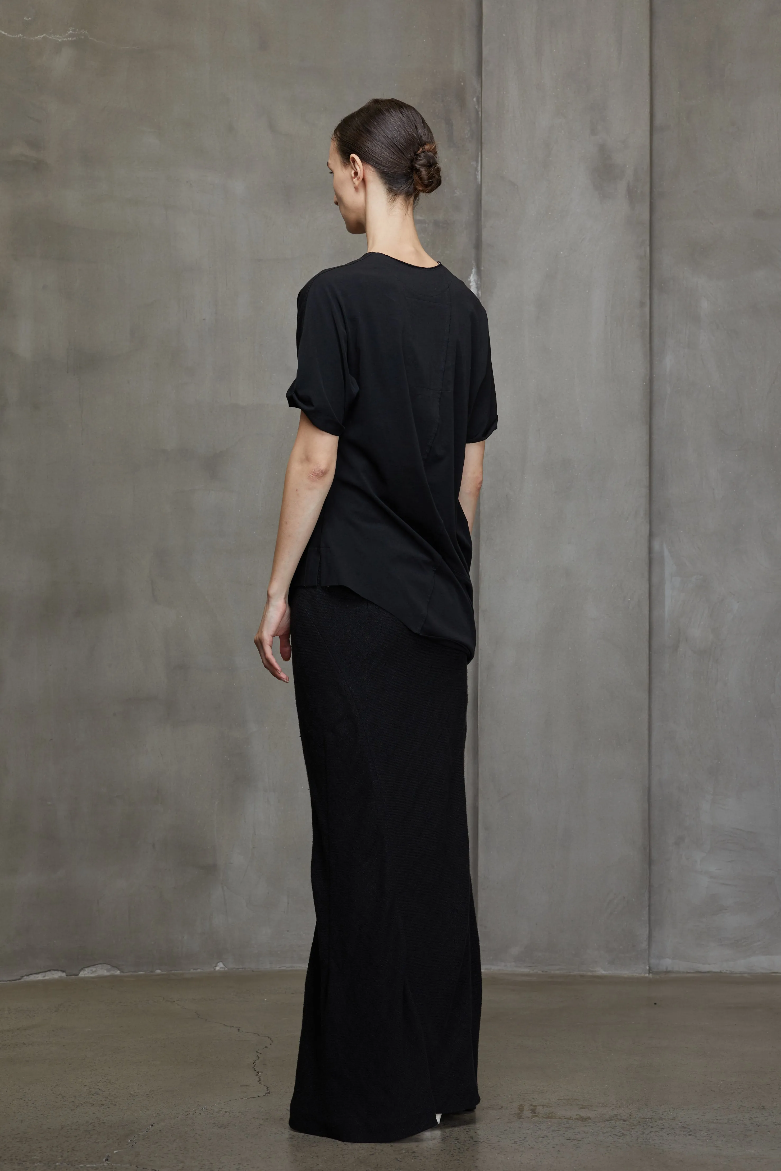 DECONSTRUCTED ASYMMETRICAL T-SHIRT sold by ziggy chen product image thumbnail 3