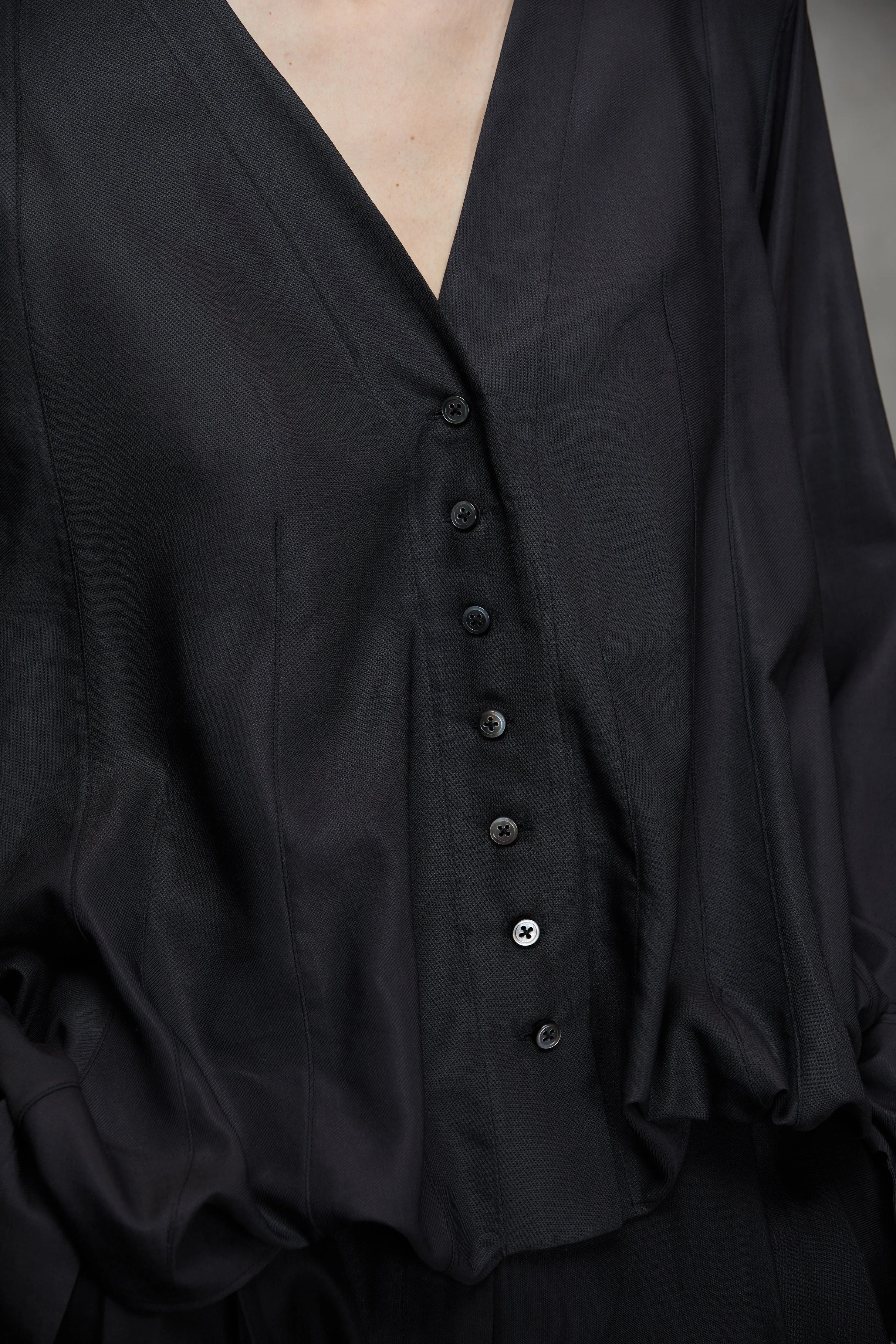 SHIRRED LIGHT WEIGHT SHIRT sold by ziggy chen product image thumbnail 5