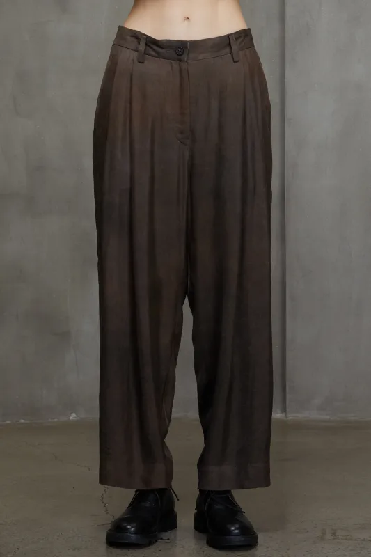PLEATED WIDE LEG TROUSERS sold by ziggy chen