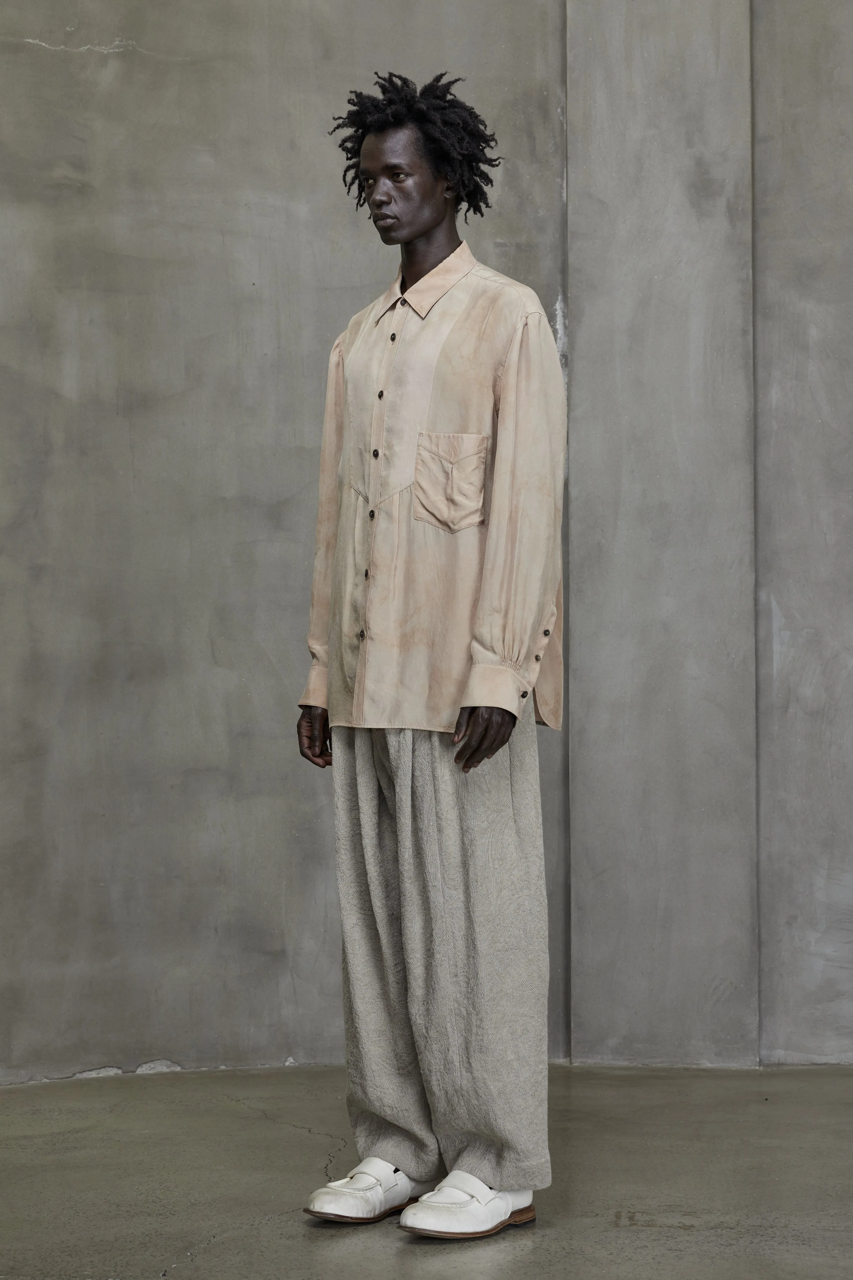 SYMMETRICAL FRONT PIECE SHIRT sold by ziggy chen product image thumbnail 2