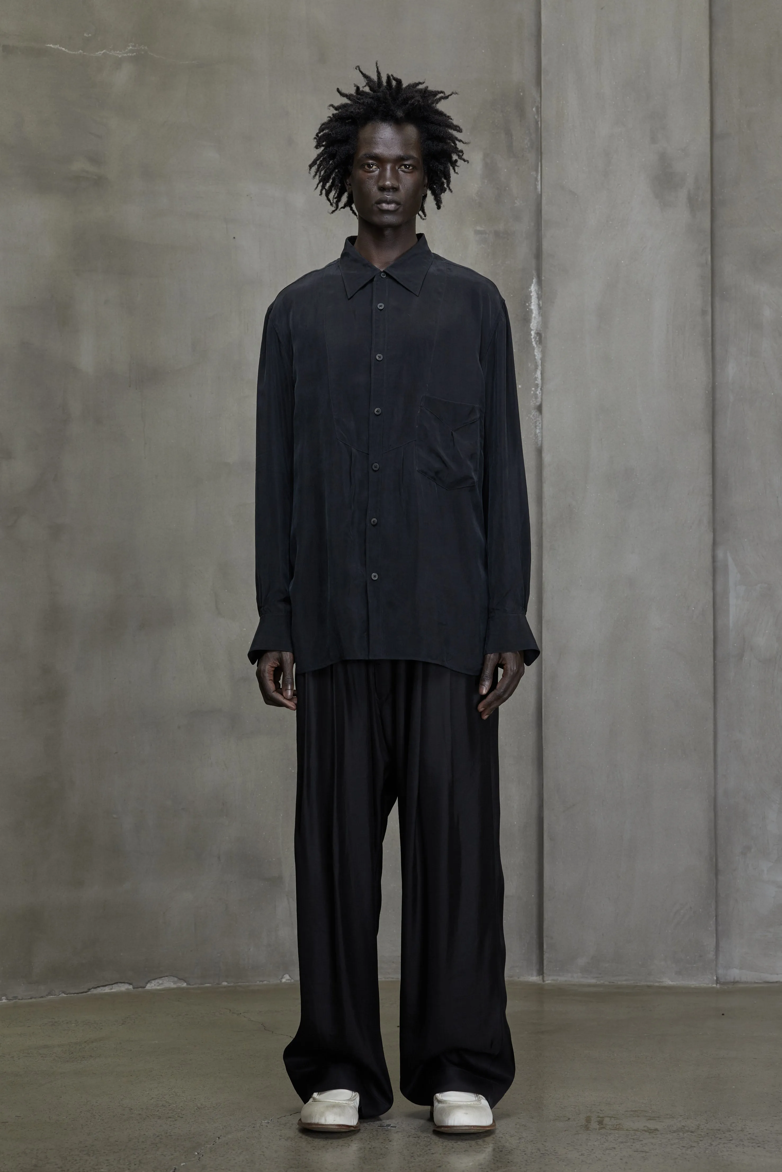 SYMMETRICAL FRONT PIECE SHIRT sold by ziggy chen