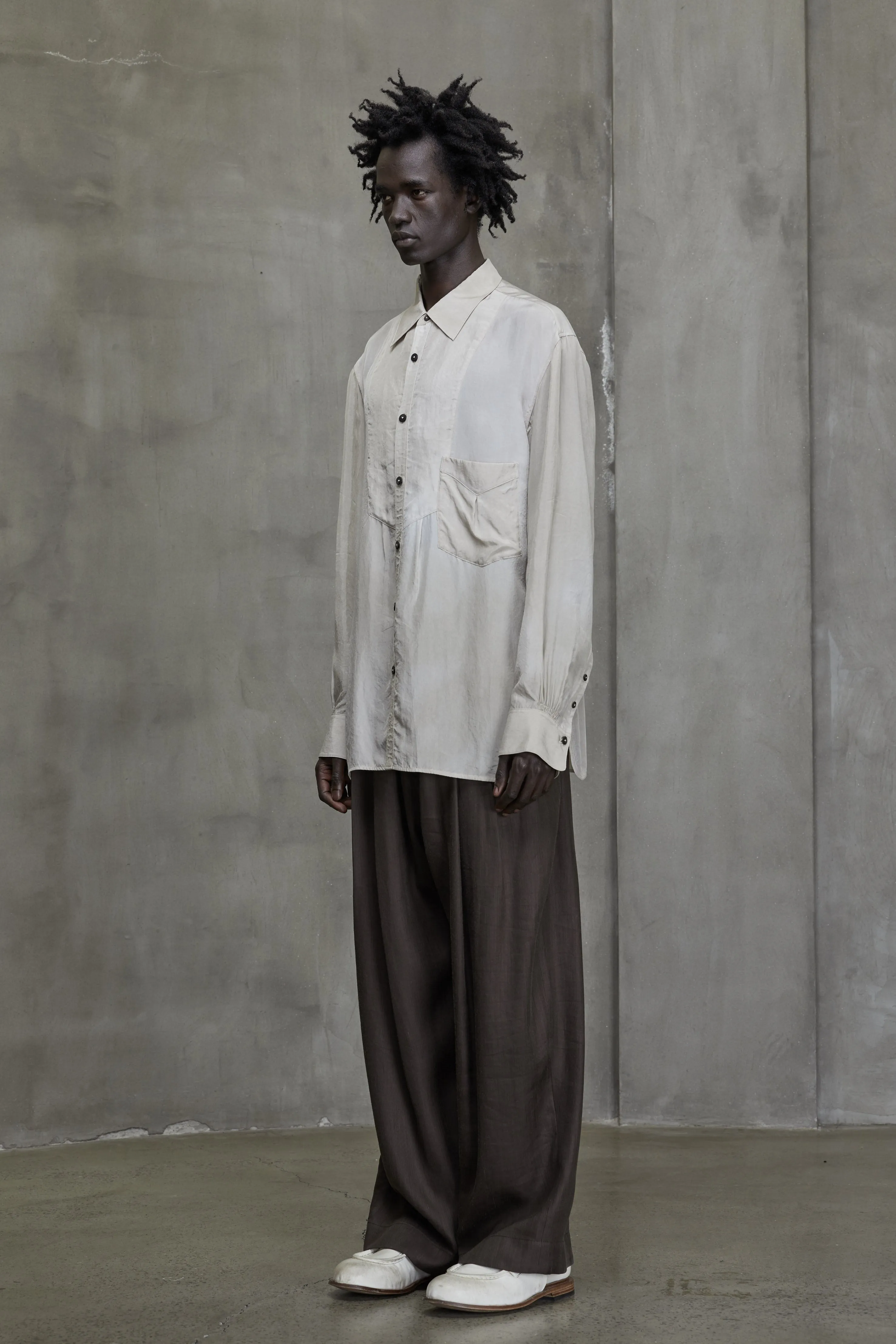 SYMMETRICAL FRONT PIECE SHIRT sold by ziggy chen product image thumbnail 2