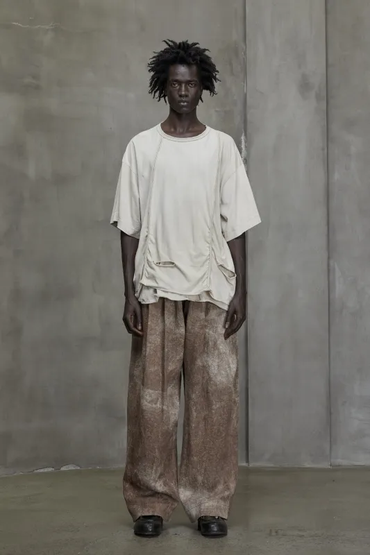 DESTROYED LAYER T-SHIRT sold by ziggy chen