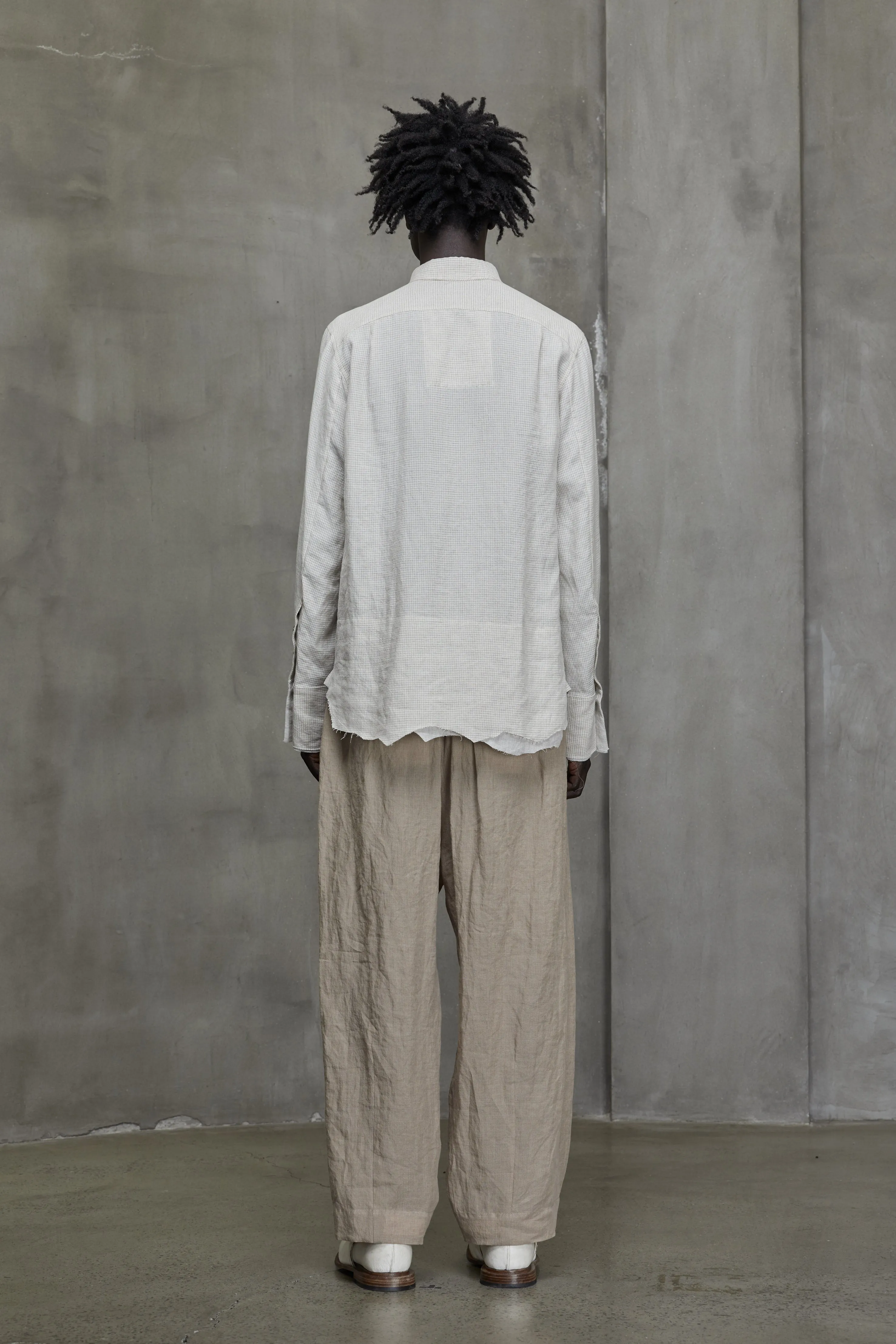 DISTRESSED SLIM SHIRT sold by ziggy chen product image thumbnail 4