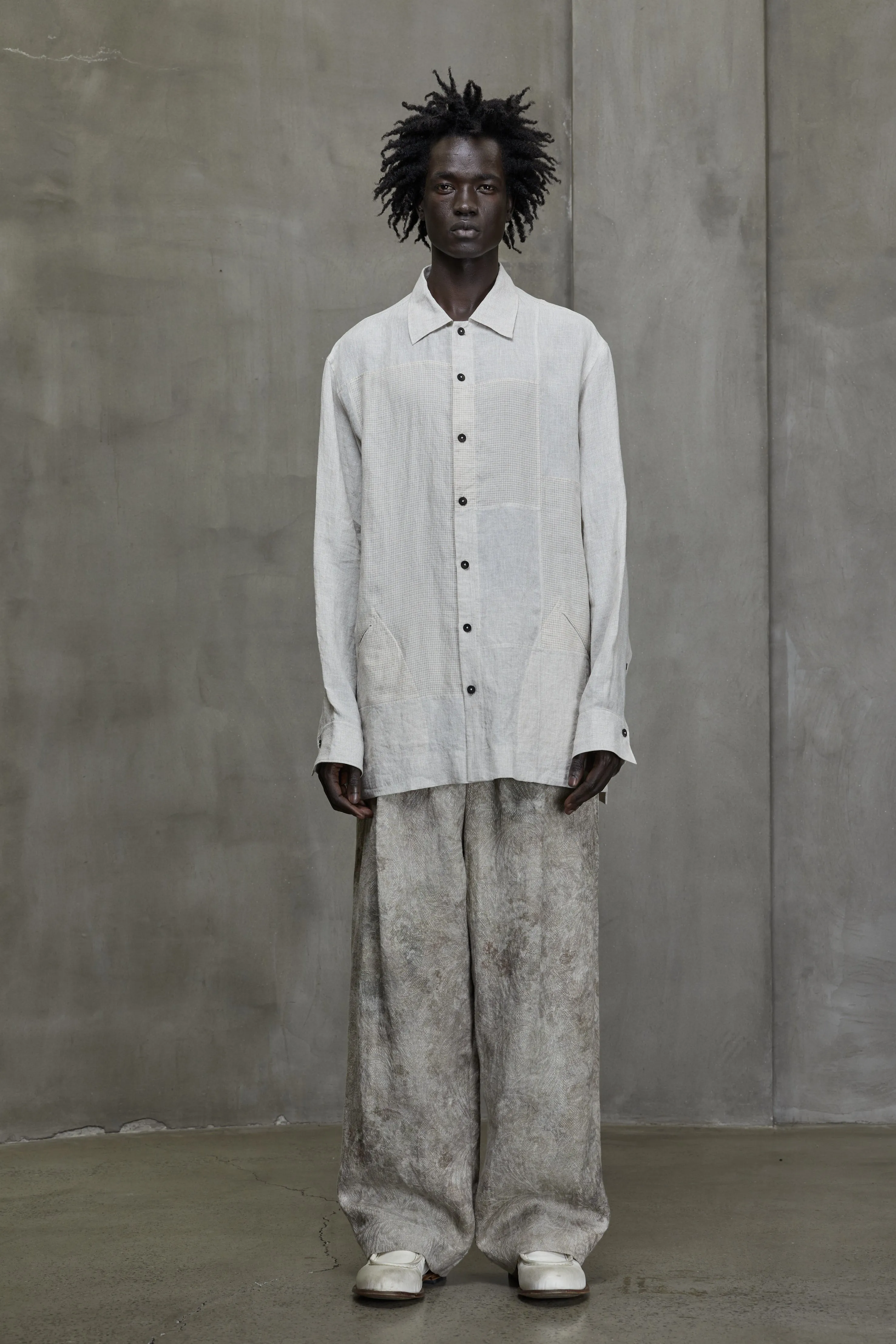 PATCHWORK FIELD SHIRT sold by ziggy chen