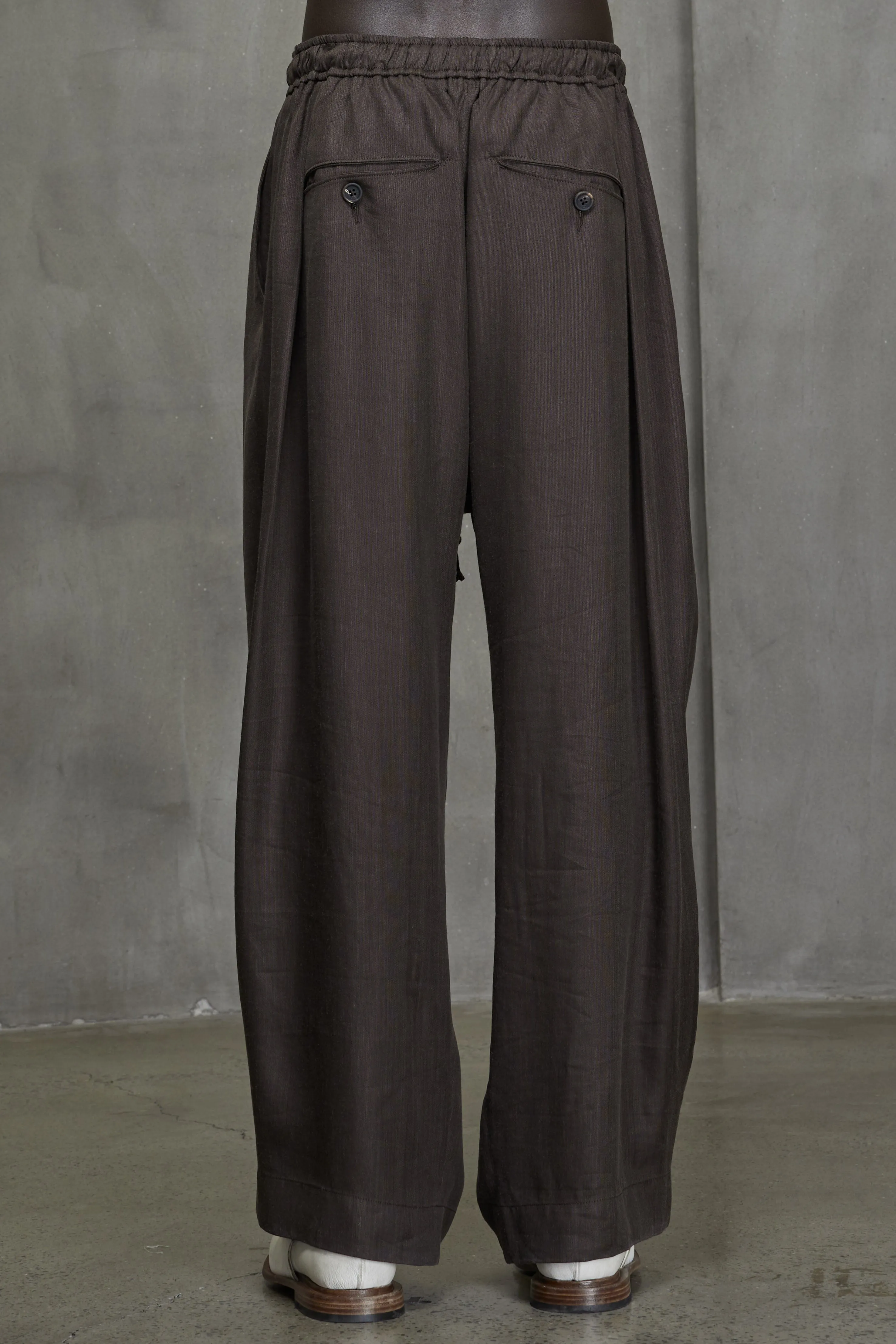 DRAWSTRING TROUSERS sold by ziggy chen product image thumbnail 3