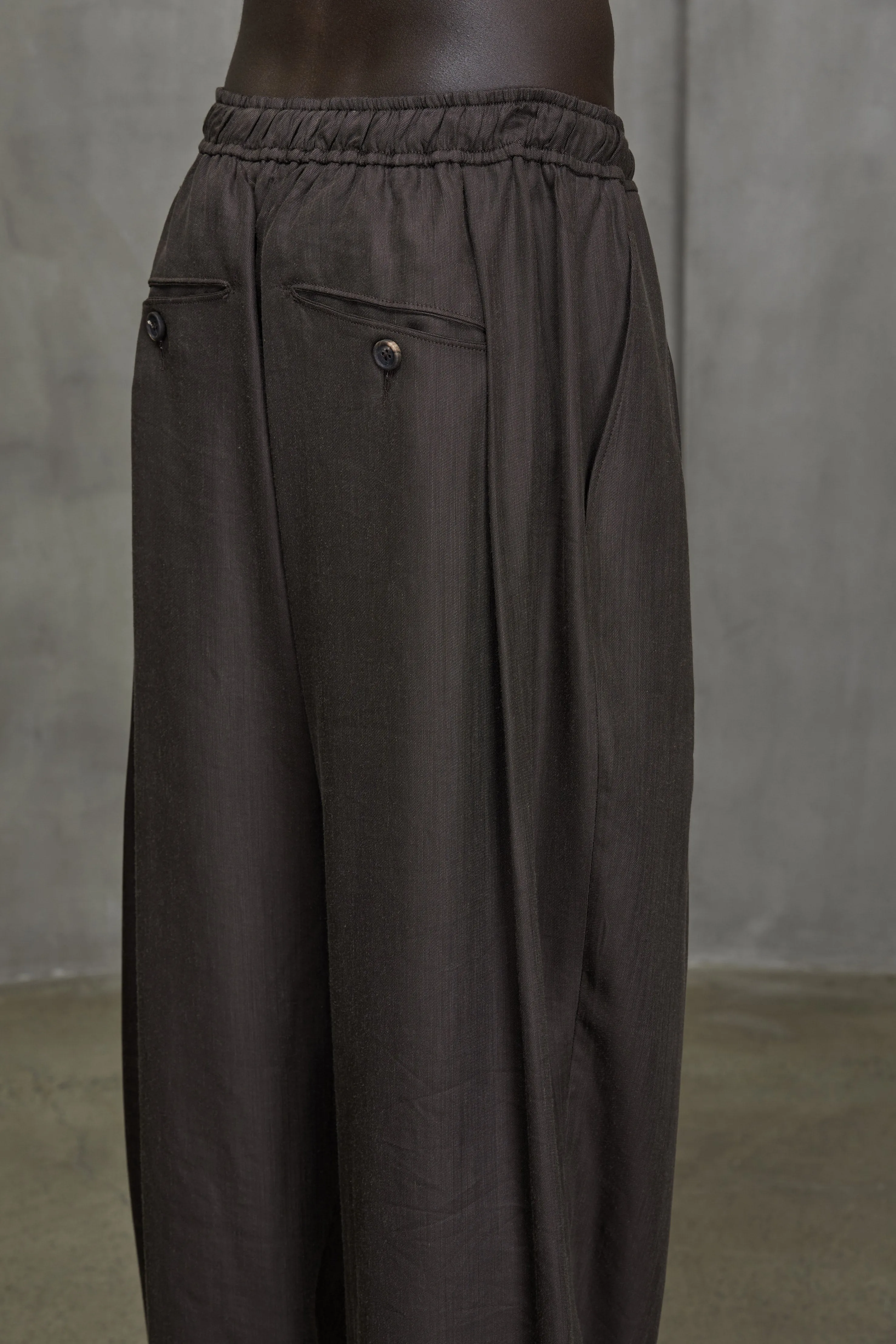 DRAWSTRING TROUSERS sold by ziggy chen product image thumbnail 5